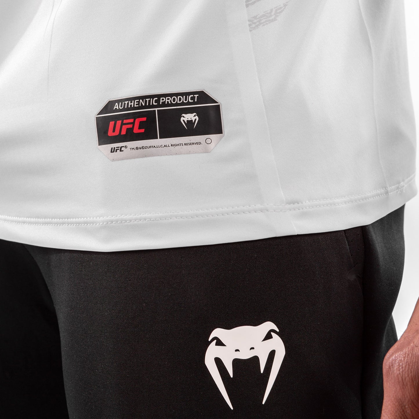 T-shirt Technique Homme Personnalisé UFC Venum Authentic Fight Night - Blanc - product-type_T-Shirts Dry Tech