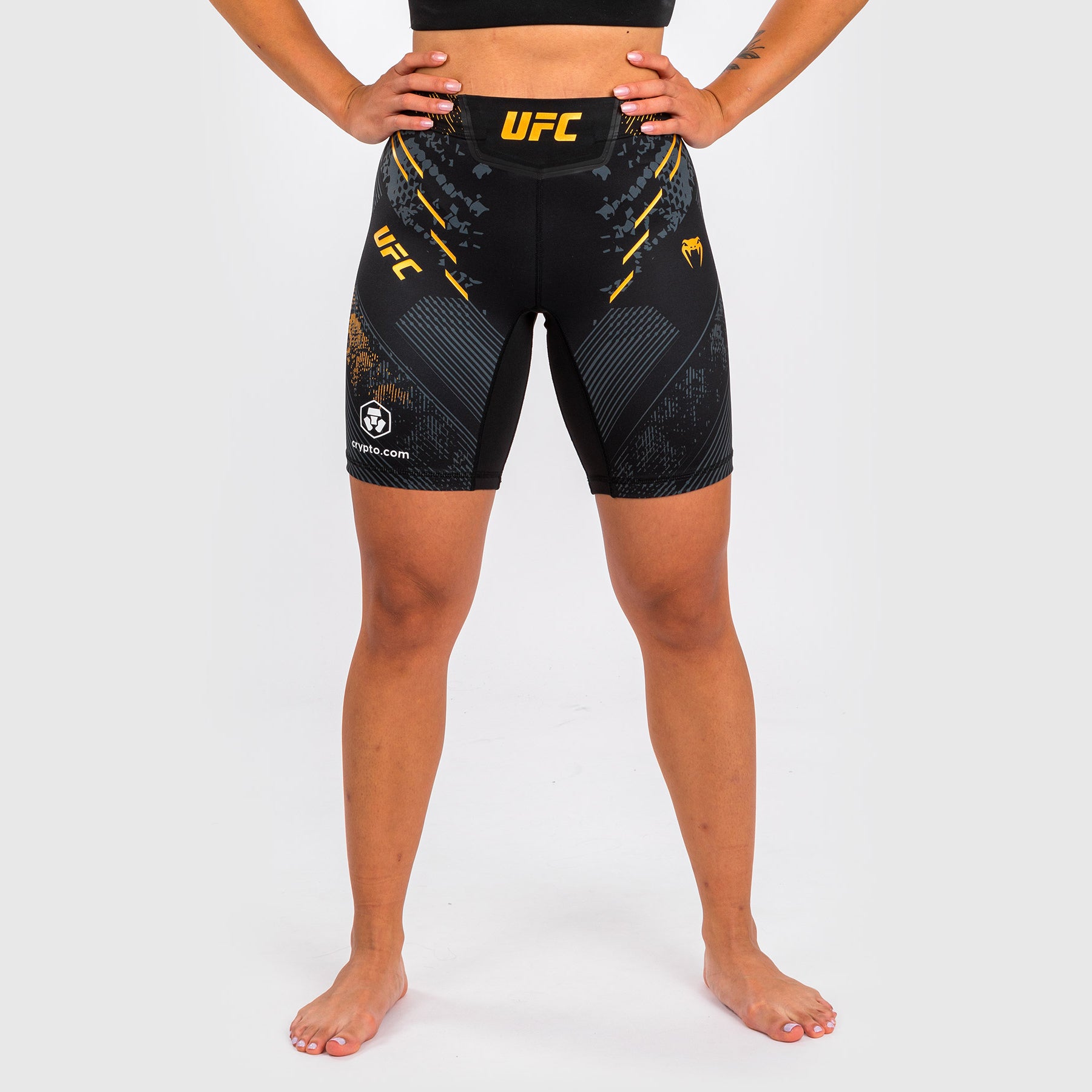 Short de compression Long Fit pour Femmes UFC Adrenaline by Venum Authentic Fight Night - Champion - product-type_Shorts de compression
