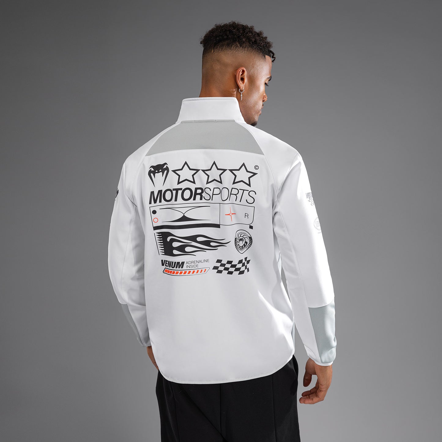 Veste Softshell Venum Motorsport - Blanc Neige - product-type_Vestes