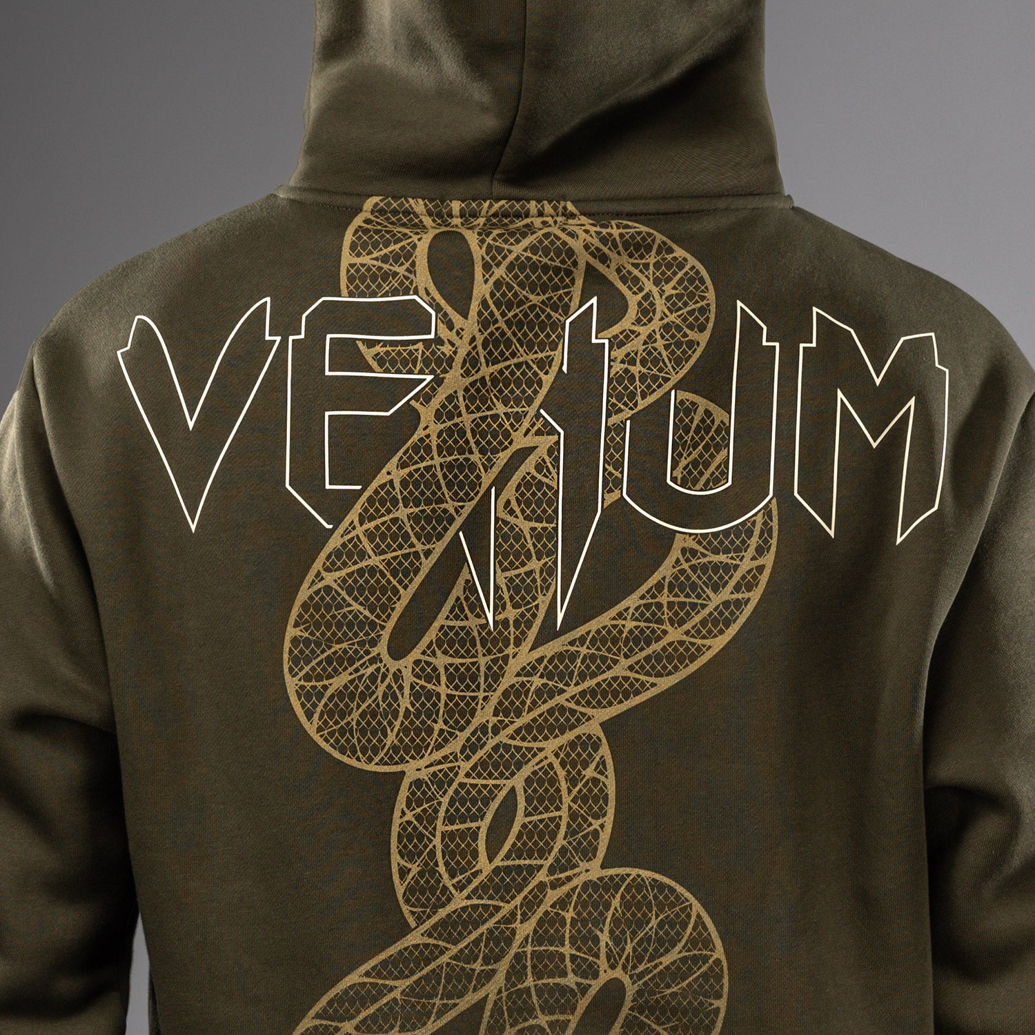 Sweat à Capuche Venum Serpenti – Kaki/Bronze/Ivoire - product-type_Sweatshirts