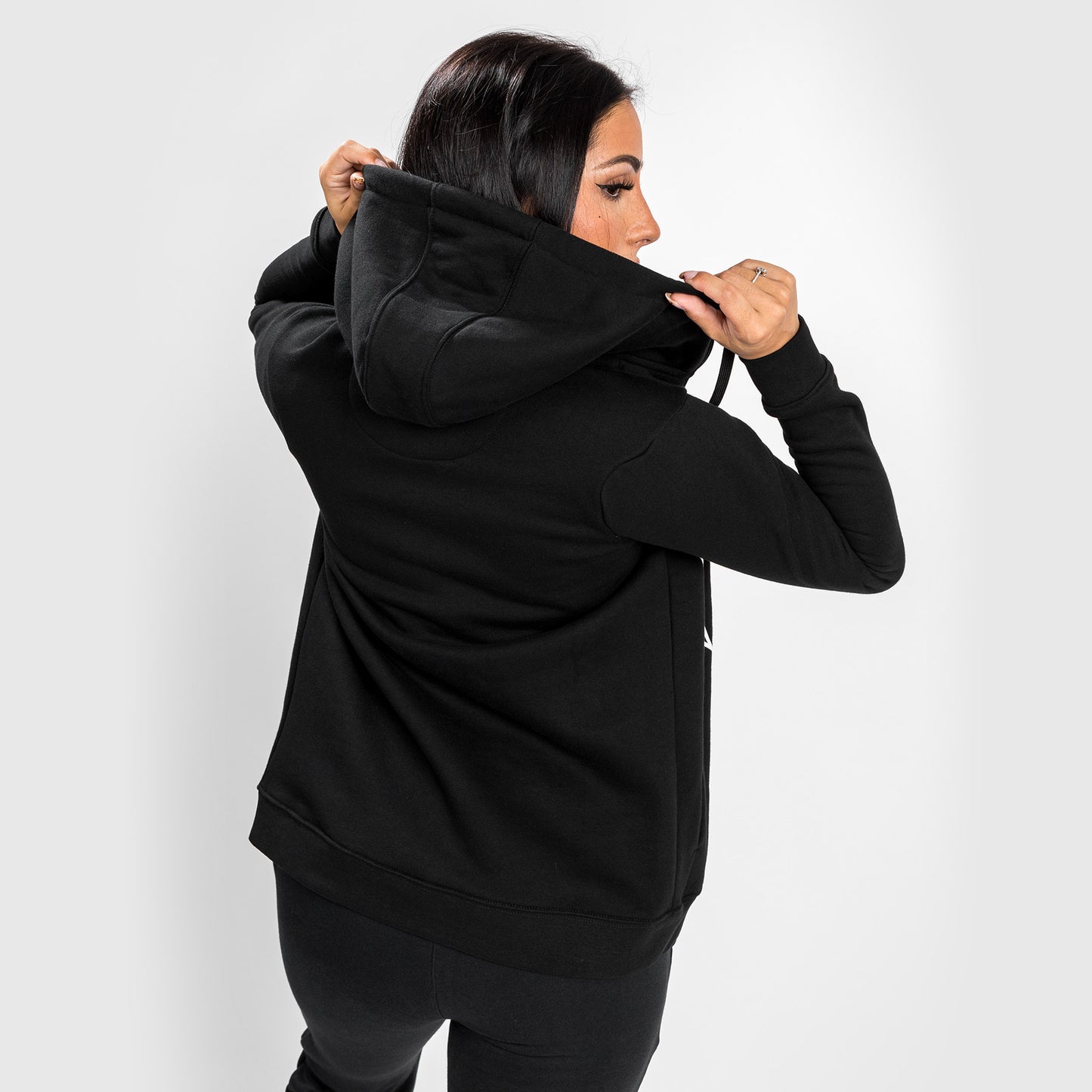 Sweatshirt Zippé Femme UFC Venum Fight Night 2.0 Replica - Noir