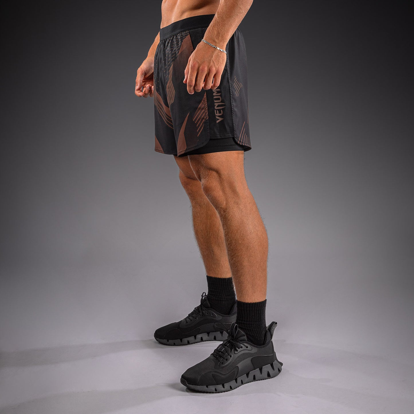 Short d’Entraînement Venum No-Gi 6.0 - Noir/Marron