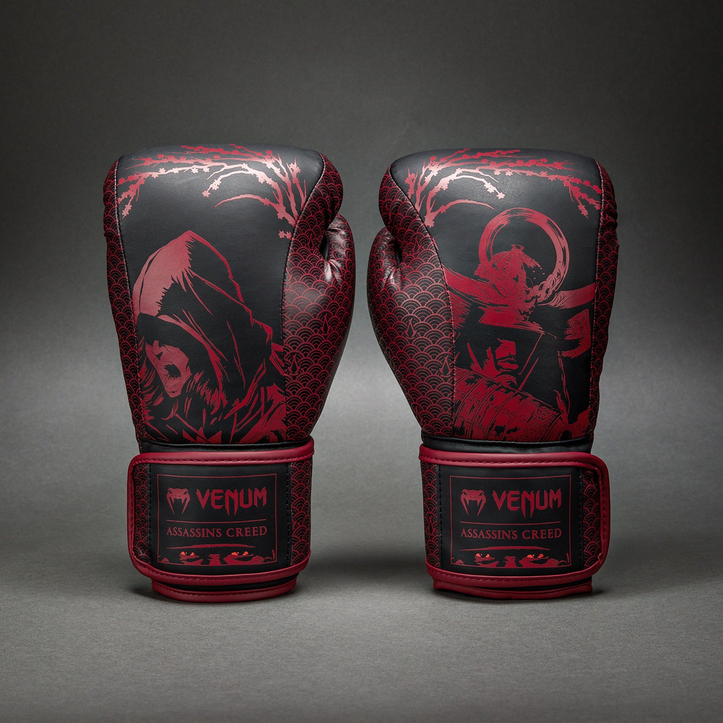 Gants de boxe Venum x Assassin's Creed Shadows - Bordeaux/Noir - product-type_Gants de boxe