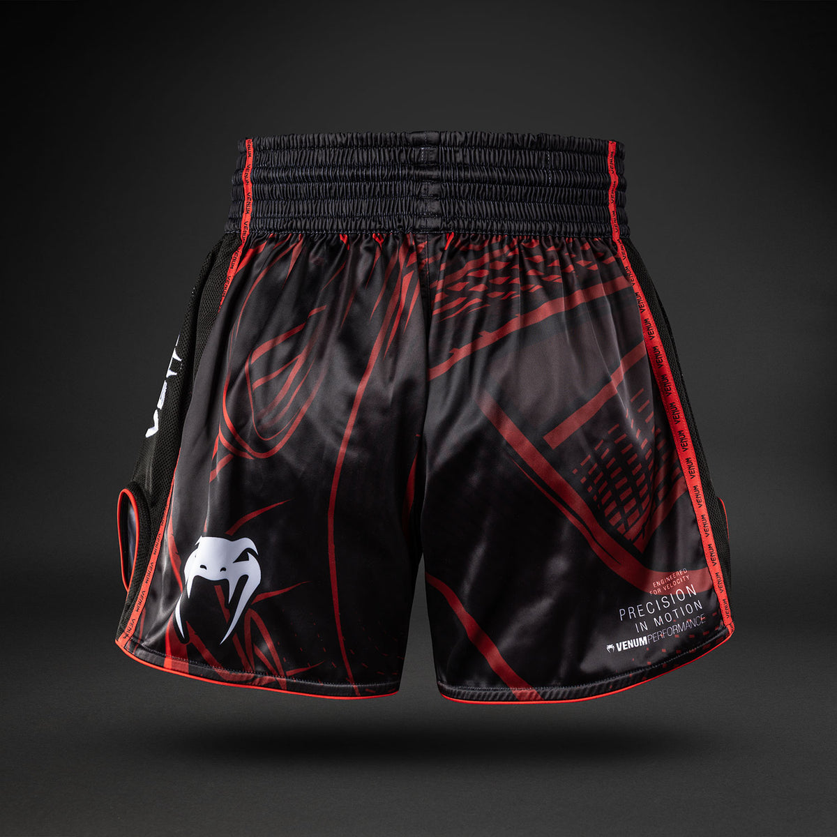 Short de Muay Thai Venum Crimson Viper 2.0 - Noir/Rouge