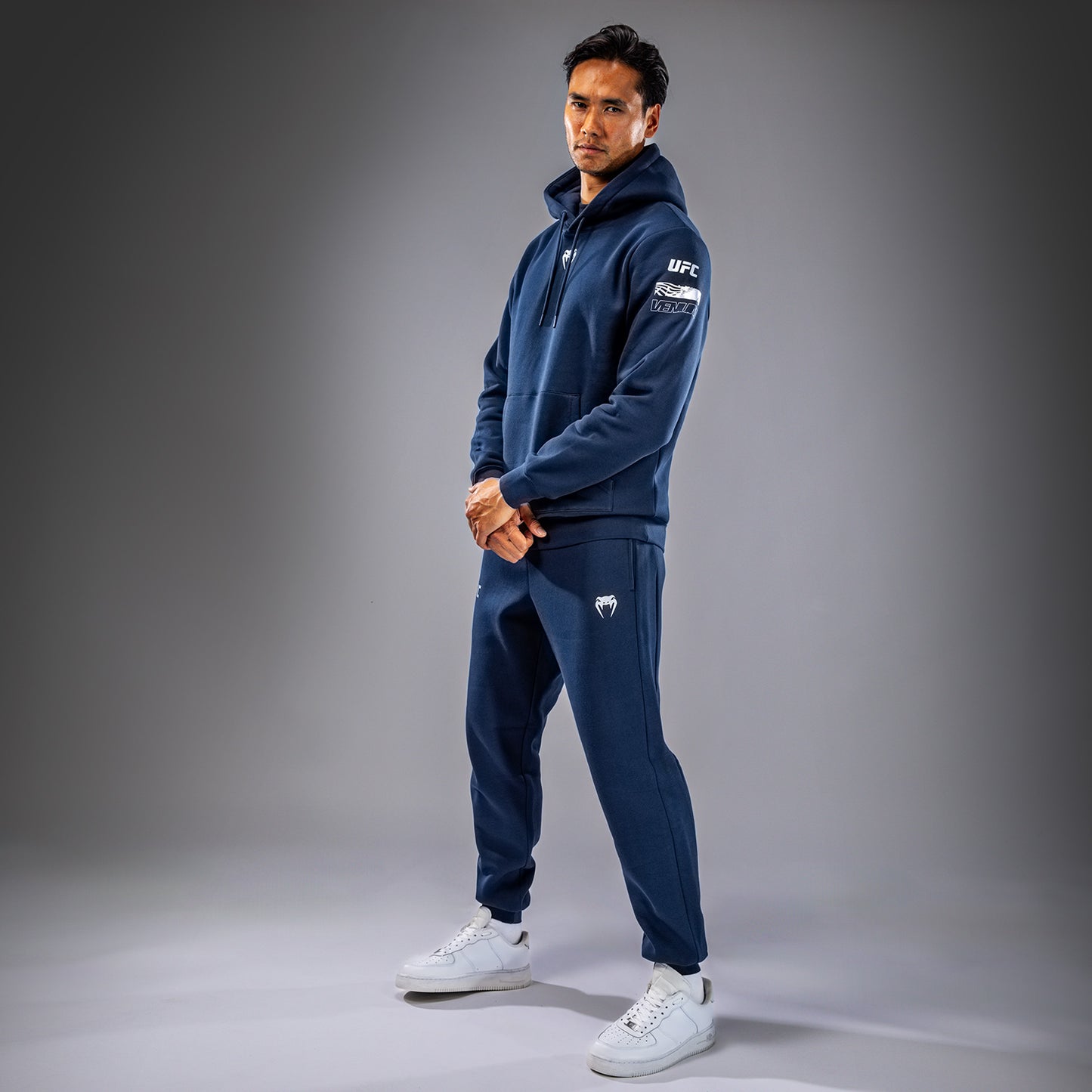 Sweatshirt à Capuche pour Hommes UFC Fusion by Venum Fight Week - Bleu Océanique - product-type_Sweatshirts