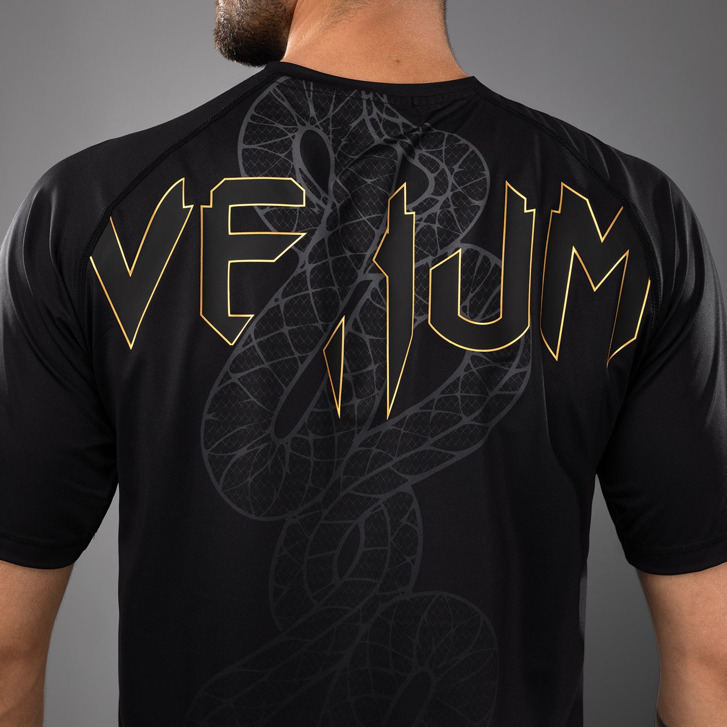 T-shirt Venum Serpenti Dry-Tech – Noir/Argent/Or - product-type_T-Shirts Dry Tech