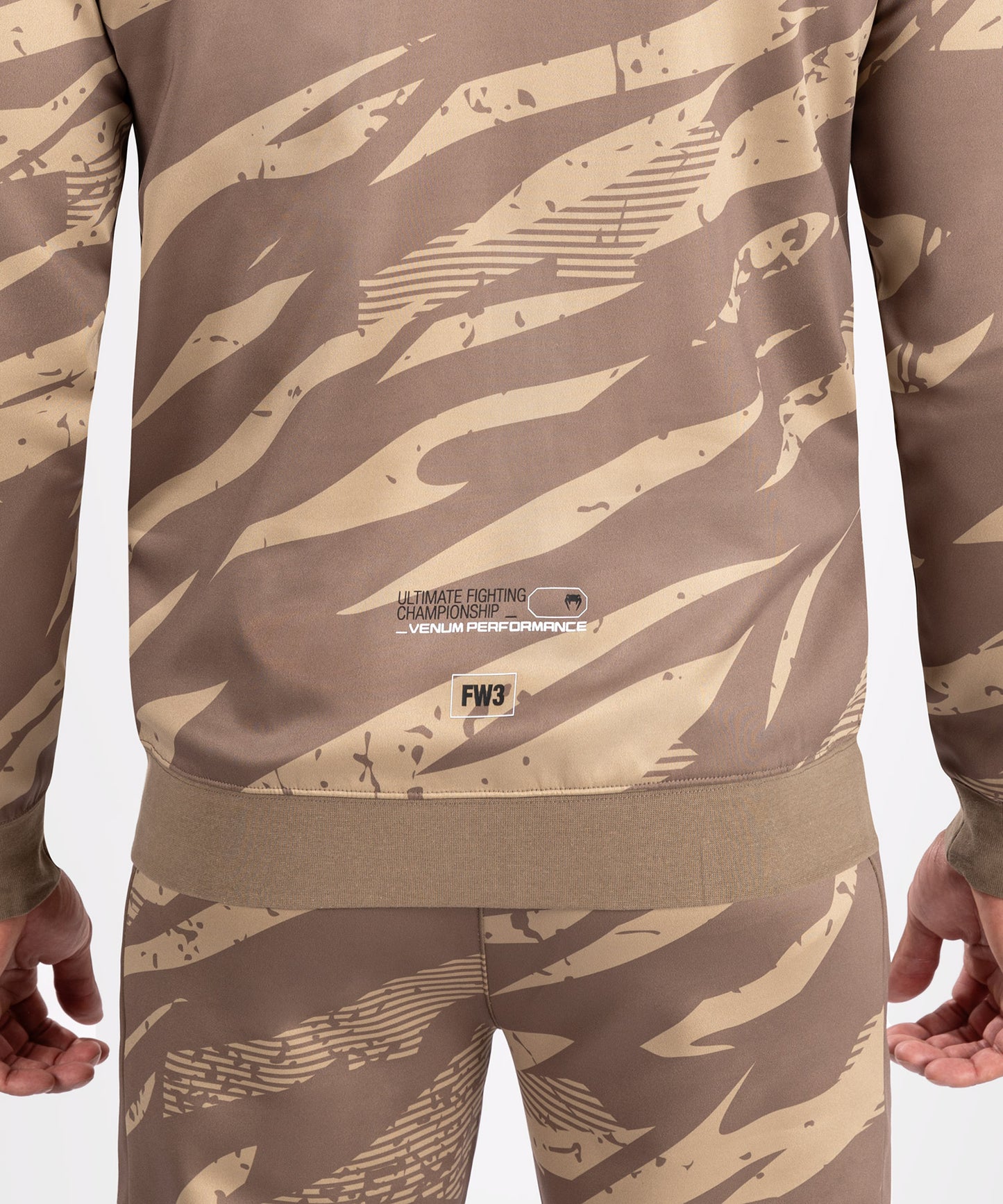 Veste À Capuche Zippé pour Hommes UFC Adrenaline by Venum Fight Week - Desert Camo - product-type_Vestes