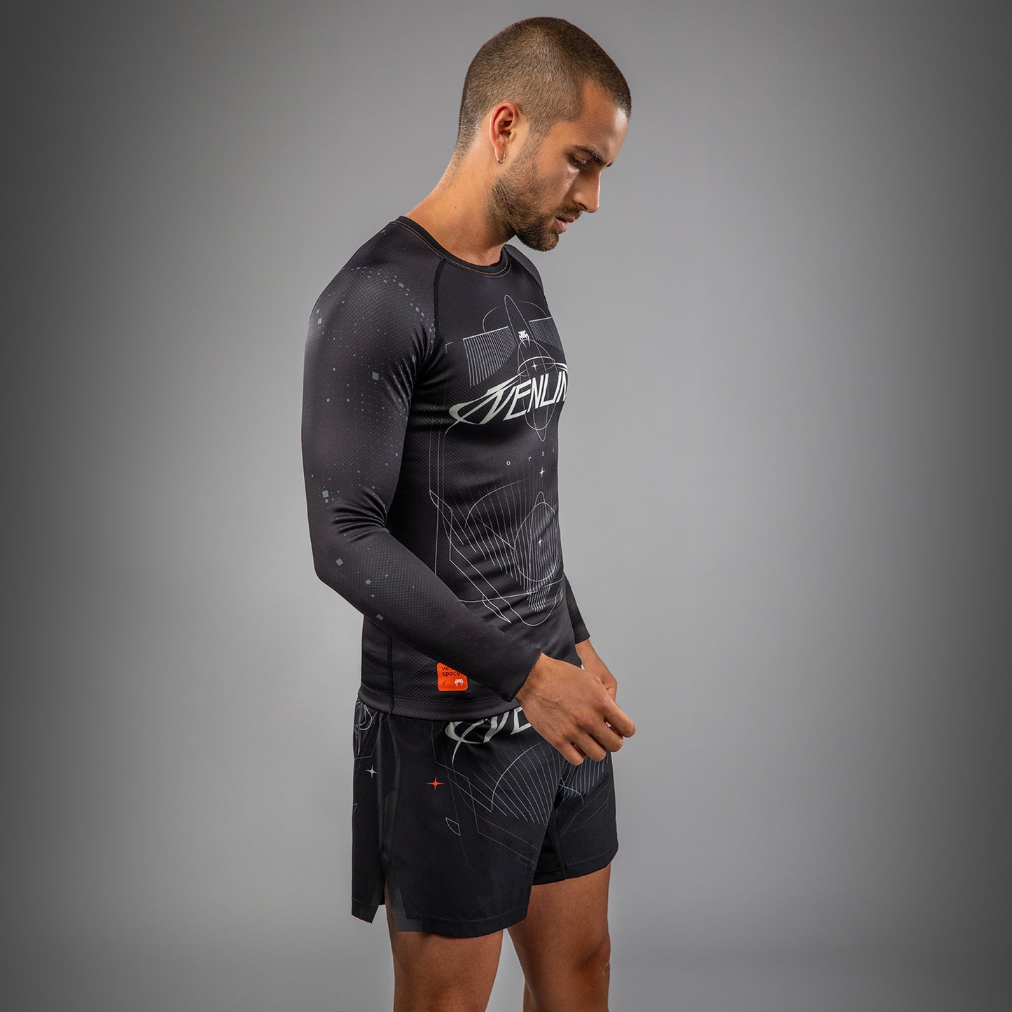 Rashguard Manches Longues Venum Eclipse – Noir/Ivoire - product-type_T-Shirts de Compression