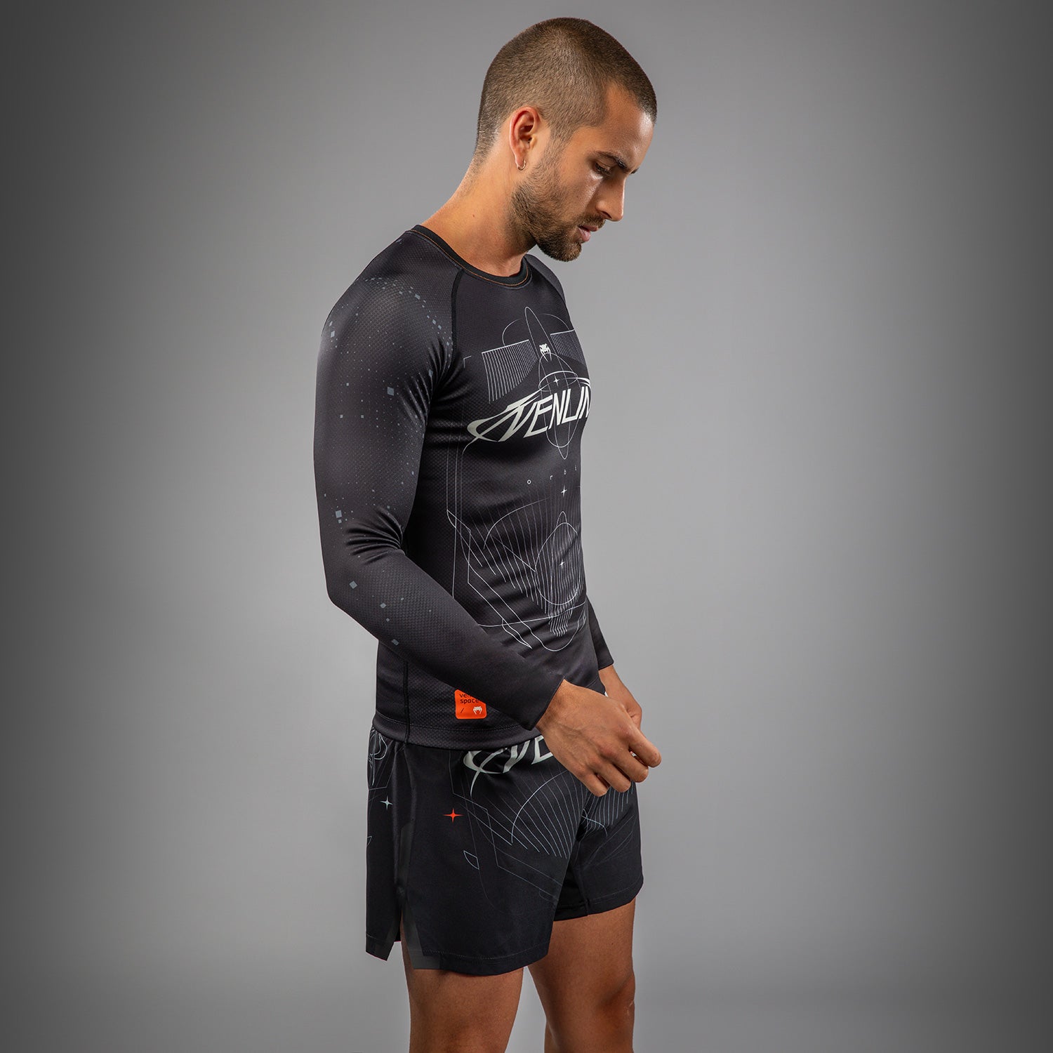 Rashguard Manches Longues Venum Eclipse – Noir/Ivoire - product-type_T-Shirts de Compression