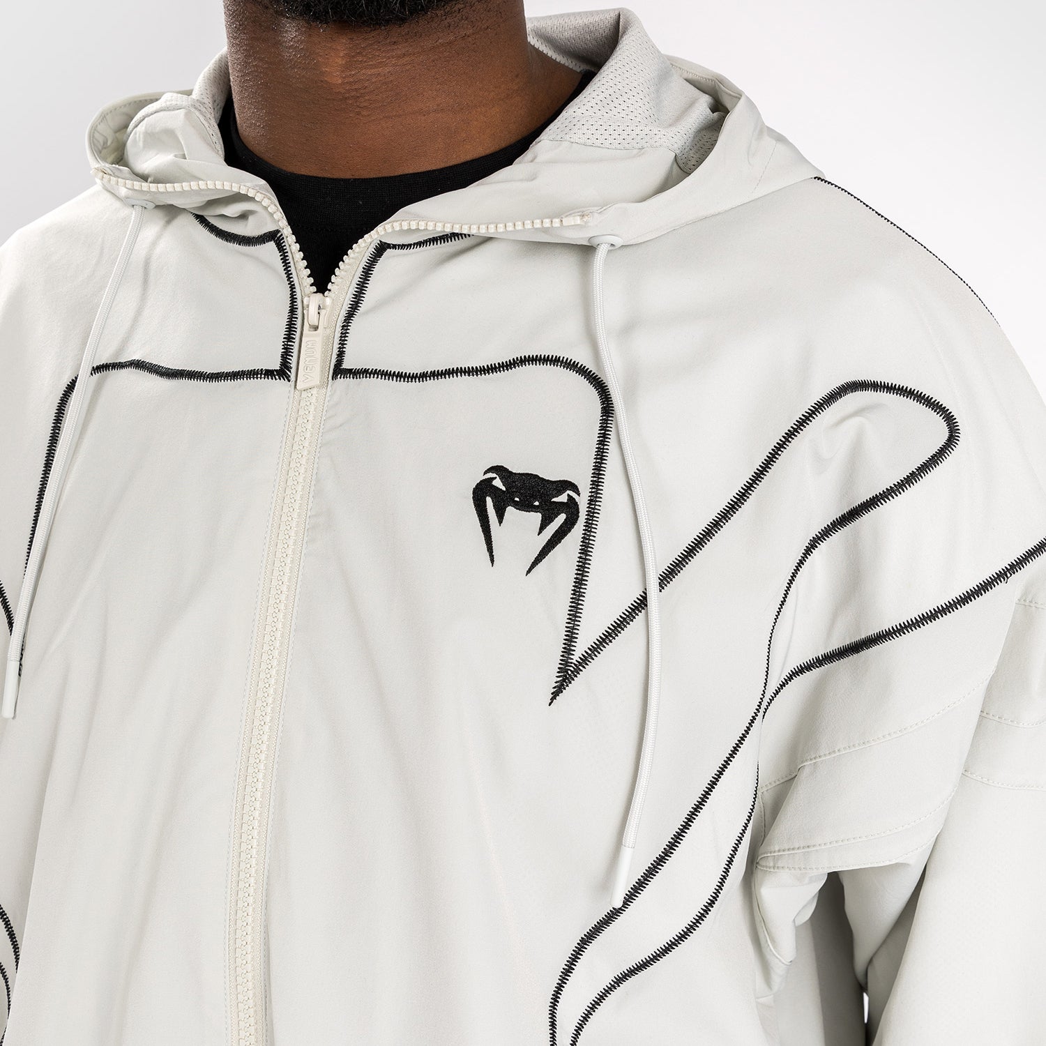 Veste de survêtement Venum Attack 90 - Sable/Noir - product-type_Vestes