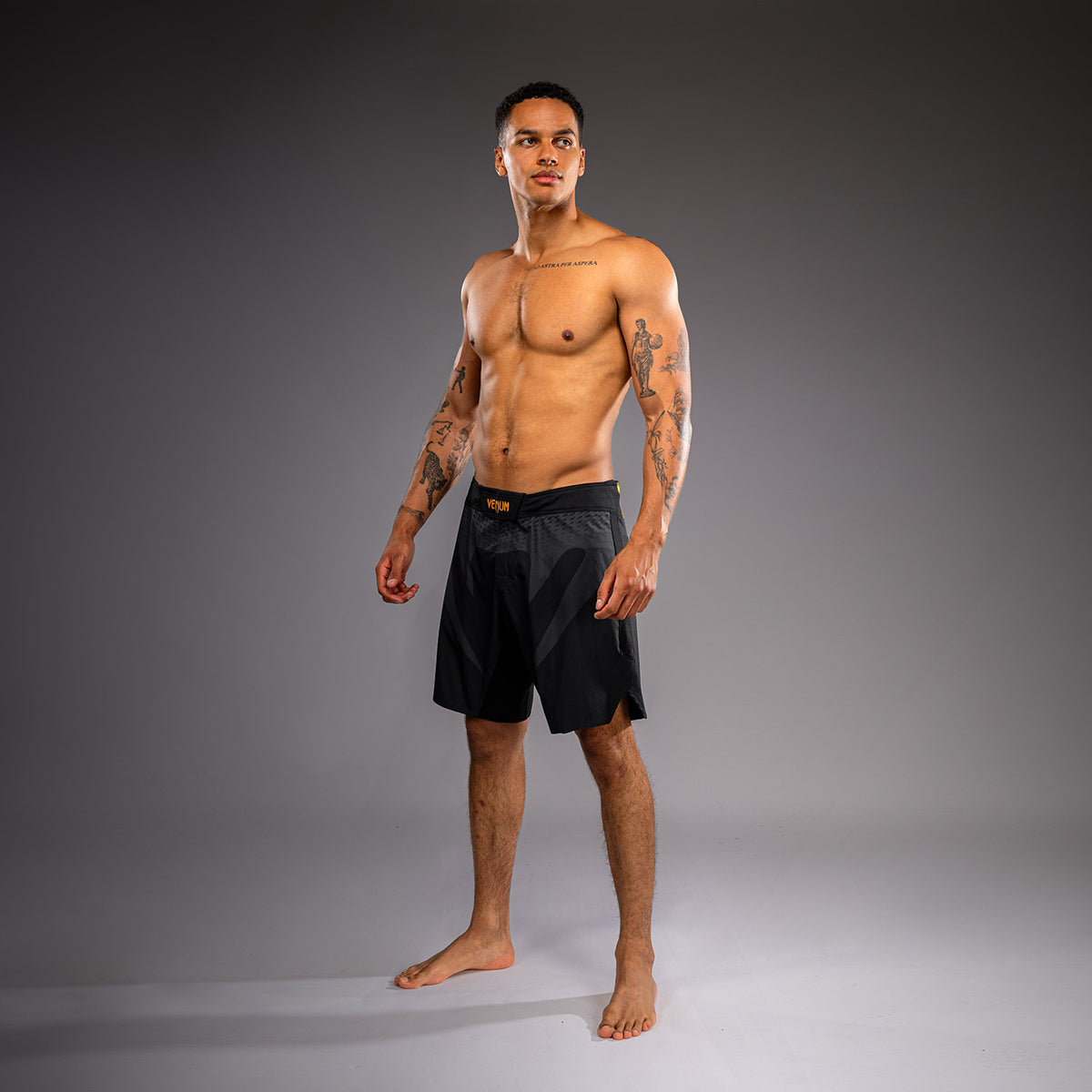 Short de Combat Venum Attack - Noir/Or