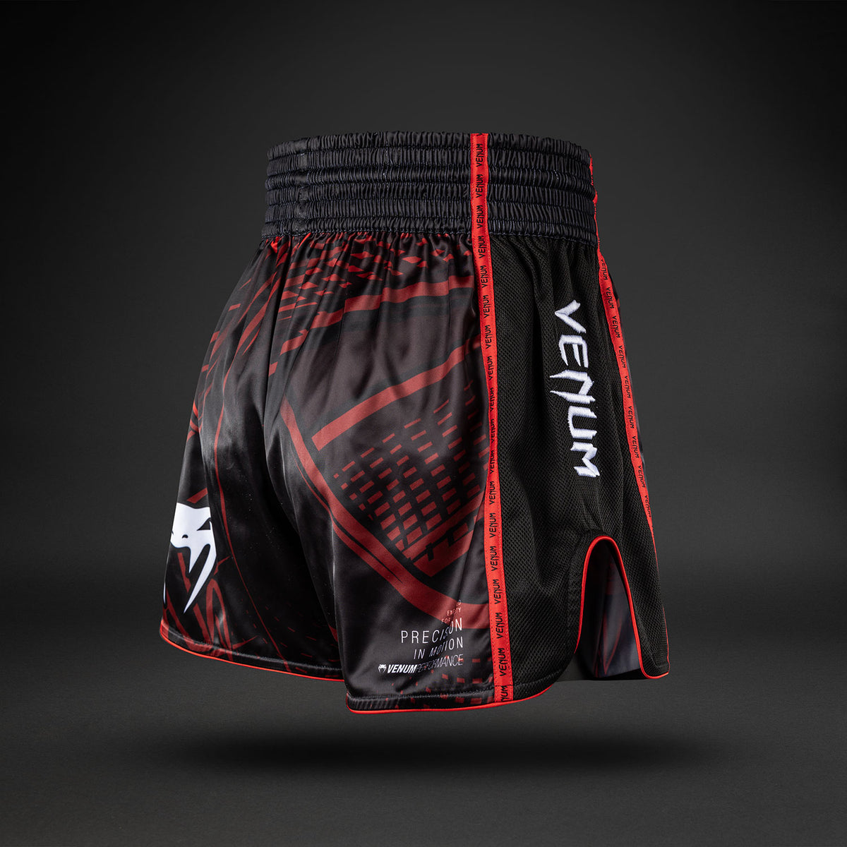 Short de Muay Thai Venum Crimson Viper 2.0 - Noir/Rouge