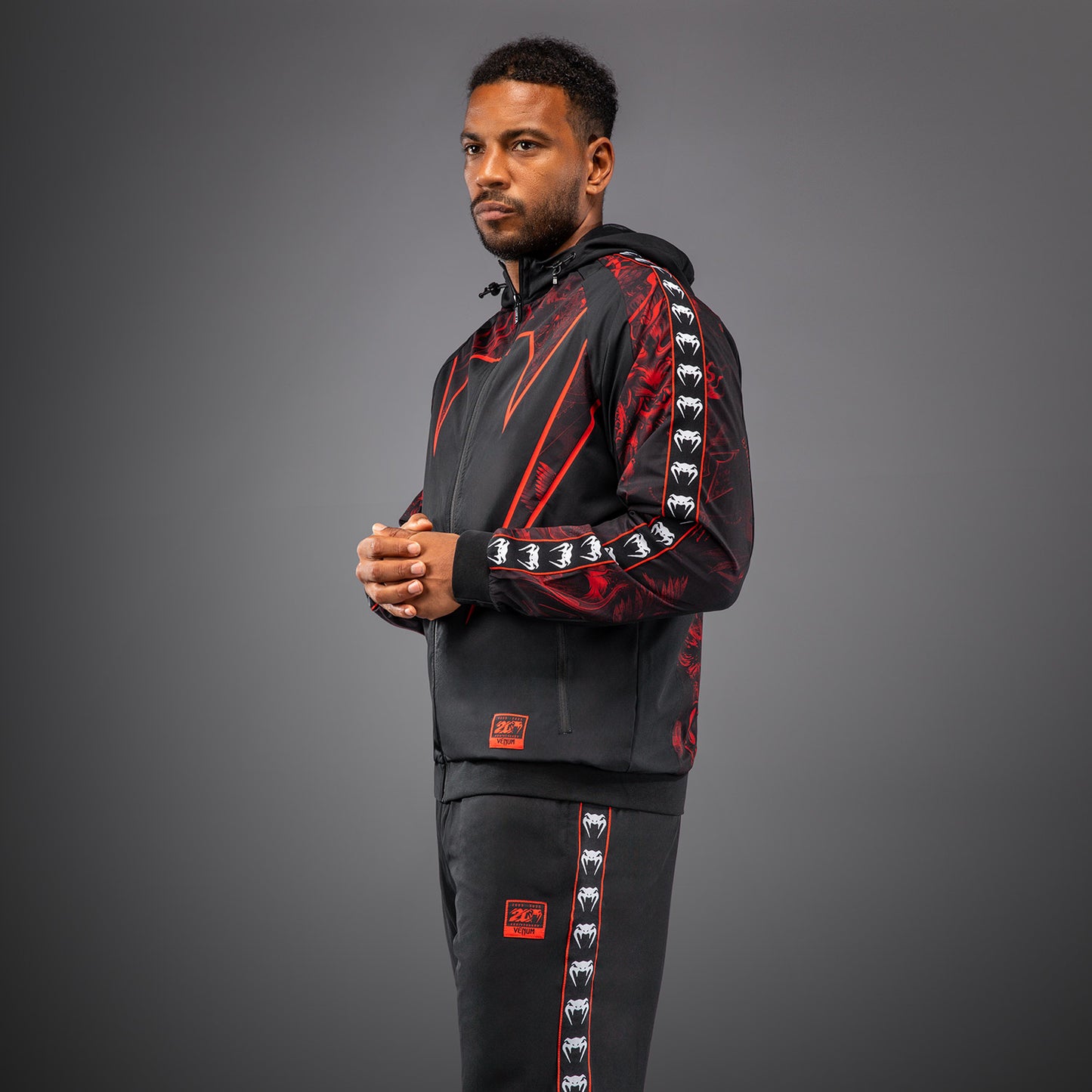 Veste de survêtement Venum 20th Anniversary - Noir/Rouge - product-type_Vestes