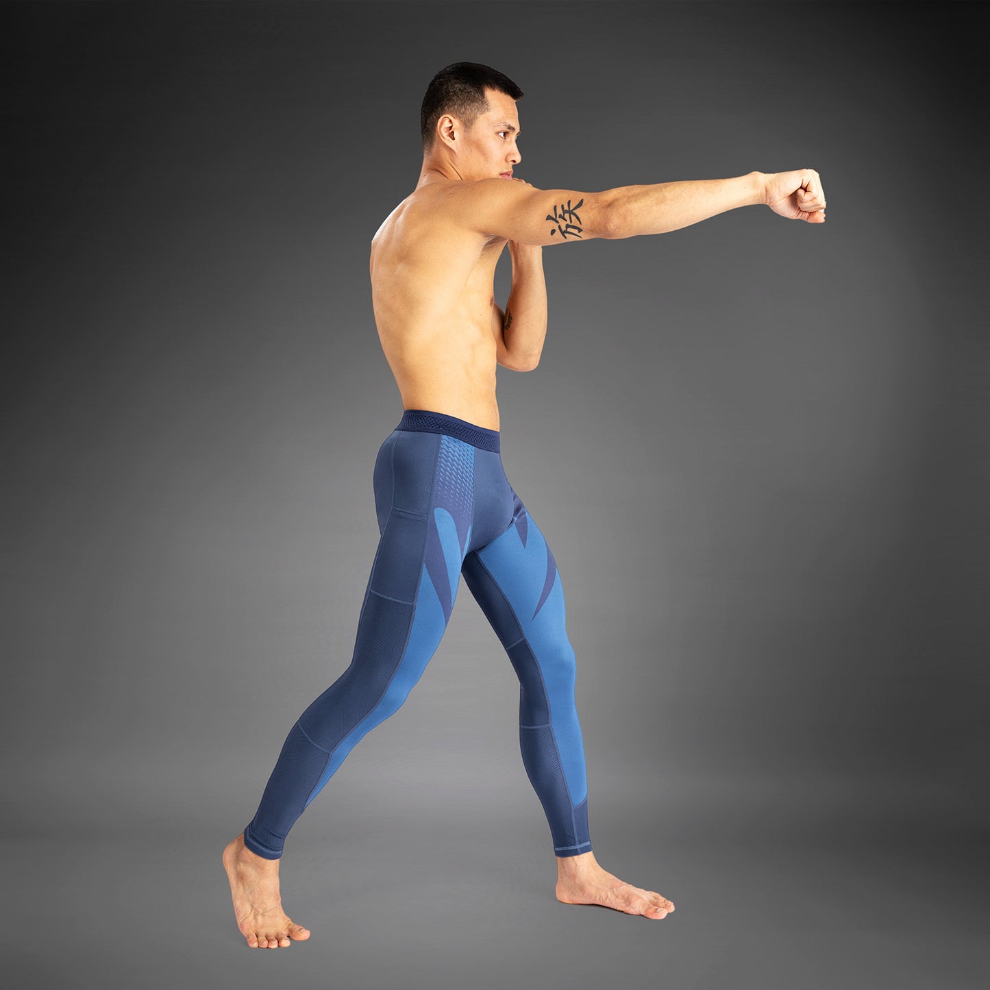 Pantalon de Compression Venum Attack - Bleu Marine - product-type_Pantalons de Compression