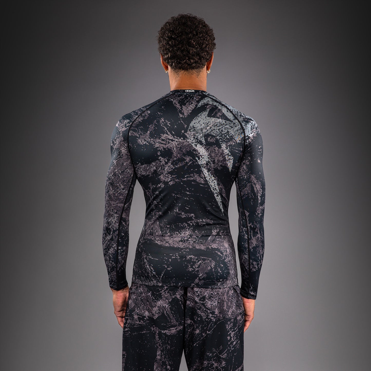 Rashguard à Manches Longues Venum Rage & Workout - Noir/Gris