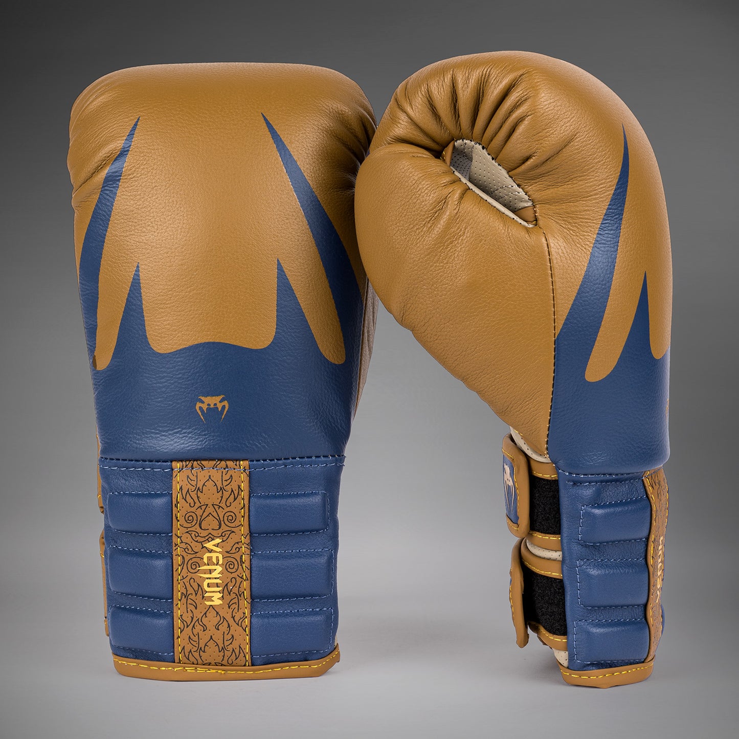 Gants de boxe Venum Reverso - Camel / Bleu Royal - product-type_Gants de boxe