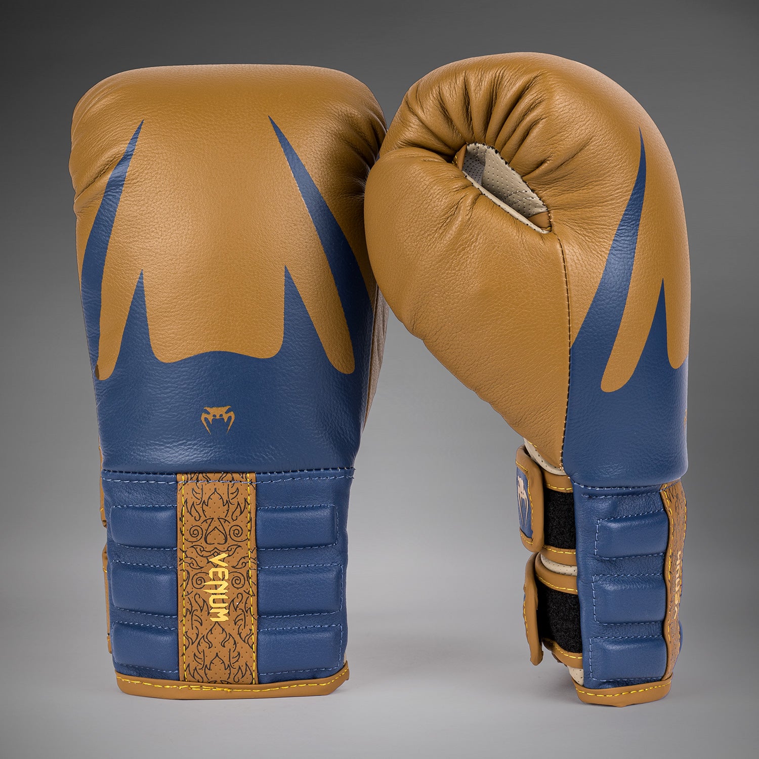 Gants de boxe Venum Reverso - Camel / Bleu Royal - product-type_Gants de boxe