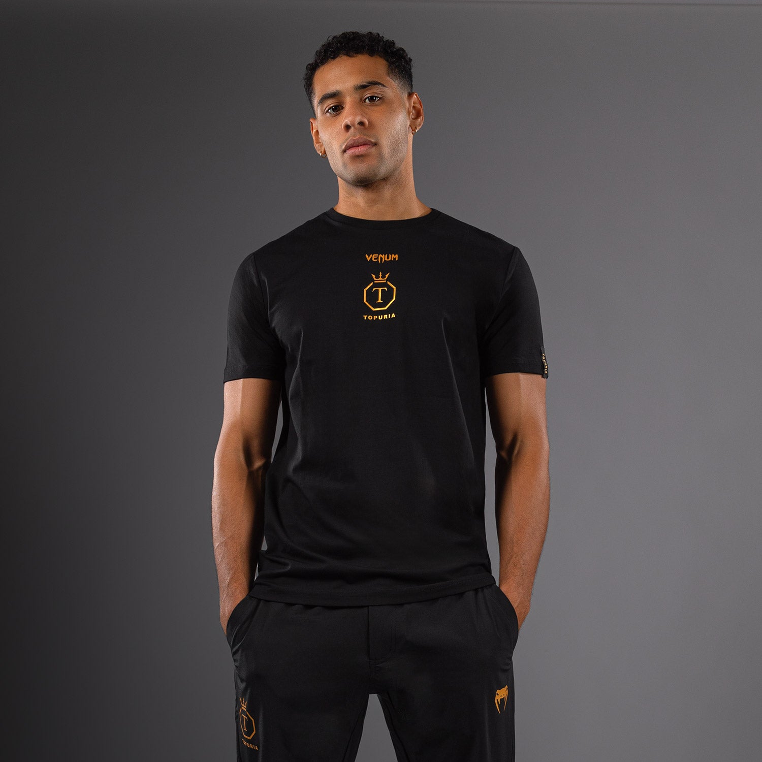 T-Shirt Venum x Topuria Unmatched Edition - Noir/Or - product-type_T-Shirts