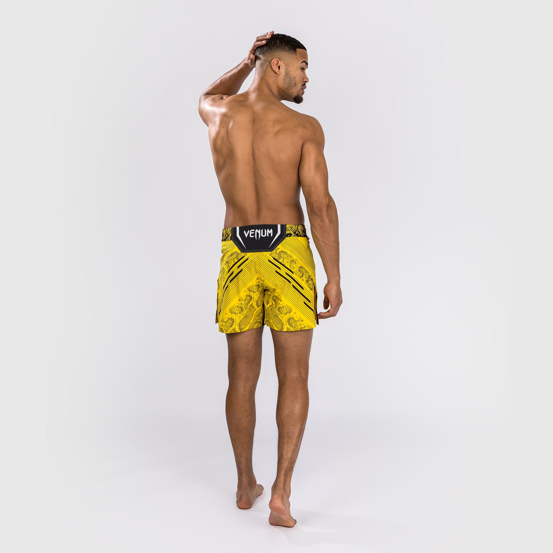 Short de combat personnalisé Coupe courte pour Hommes UFC Adrenaline by Venum Authentic Fight Night – Jaune - product-type_Shorts de MMA