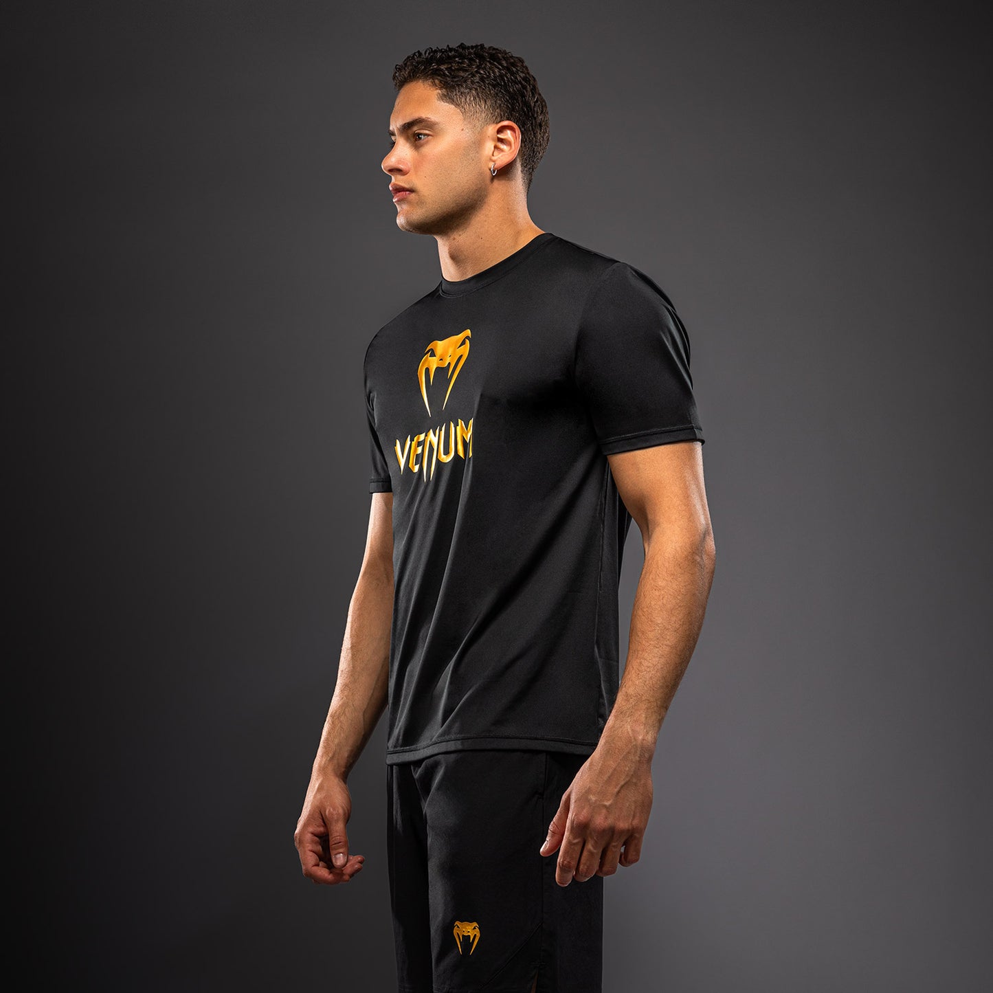 T-shirt Dry Tech Venum Classic - Noir/Or