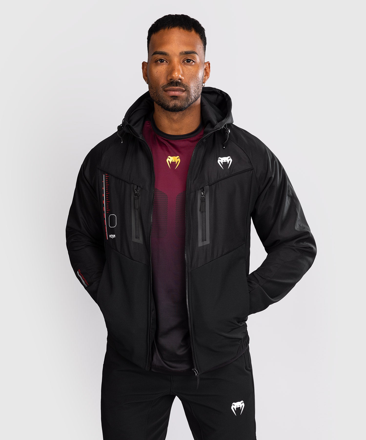 Veste de Survêtement Venum Tactical XT- Noir/Rouge Feu - product-type_Vestes