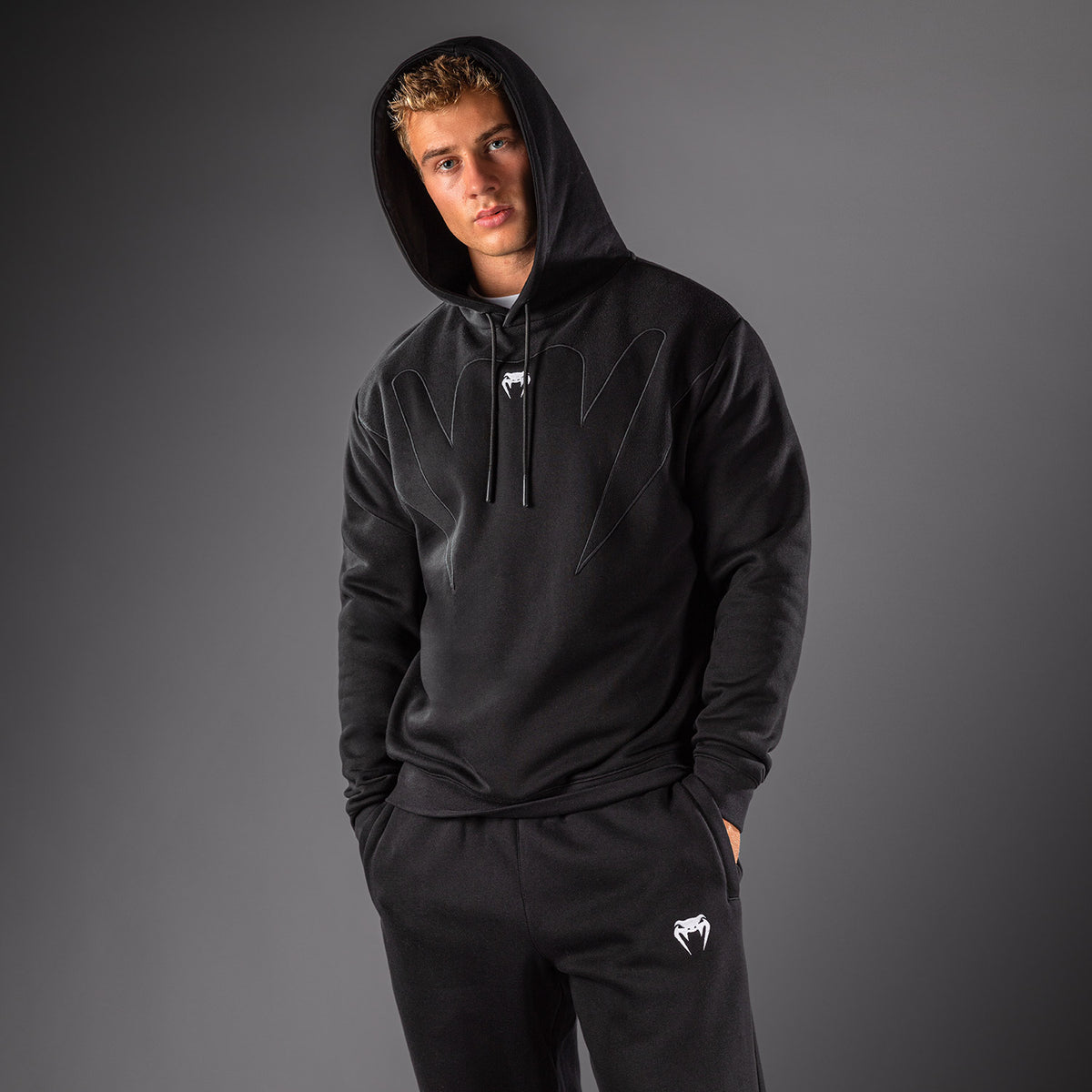 Sweat à capuche Venum Attack Fleece & Weave - Noir - product-type_Sweatshirts