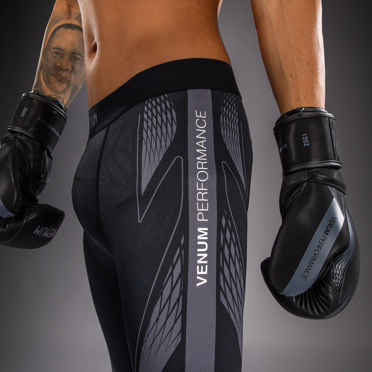 Pantalon de compression Venum Amazonia Reborn - Noir/Gris
