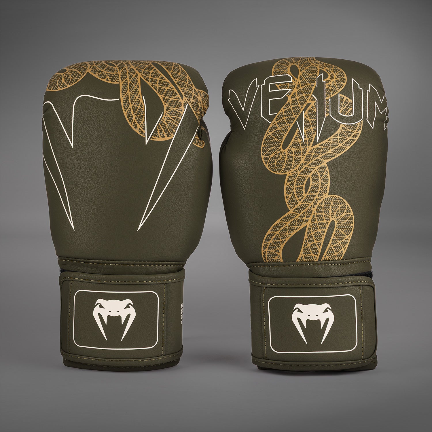 Gants de Boxe Venum Serpenti – Kaki/Bronze/Ivoire - product-type_Gants de boxe