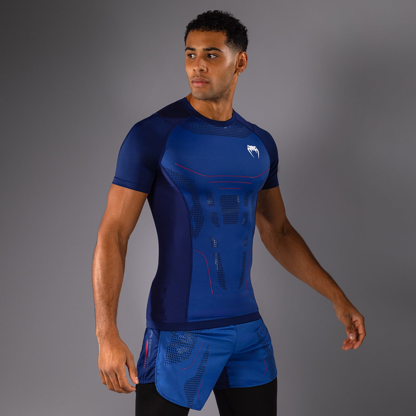 Rashguard Venum Technical 3.0 - Bleu Nuit - product-type_T-Shirts de Compression