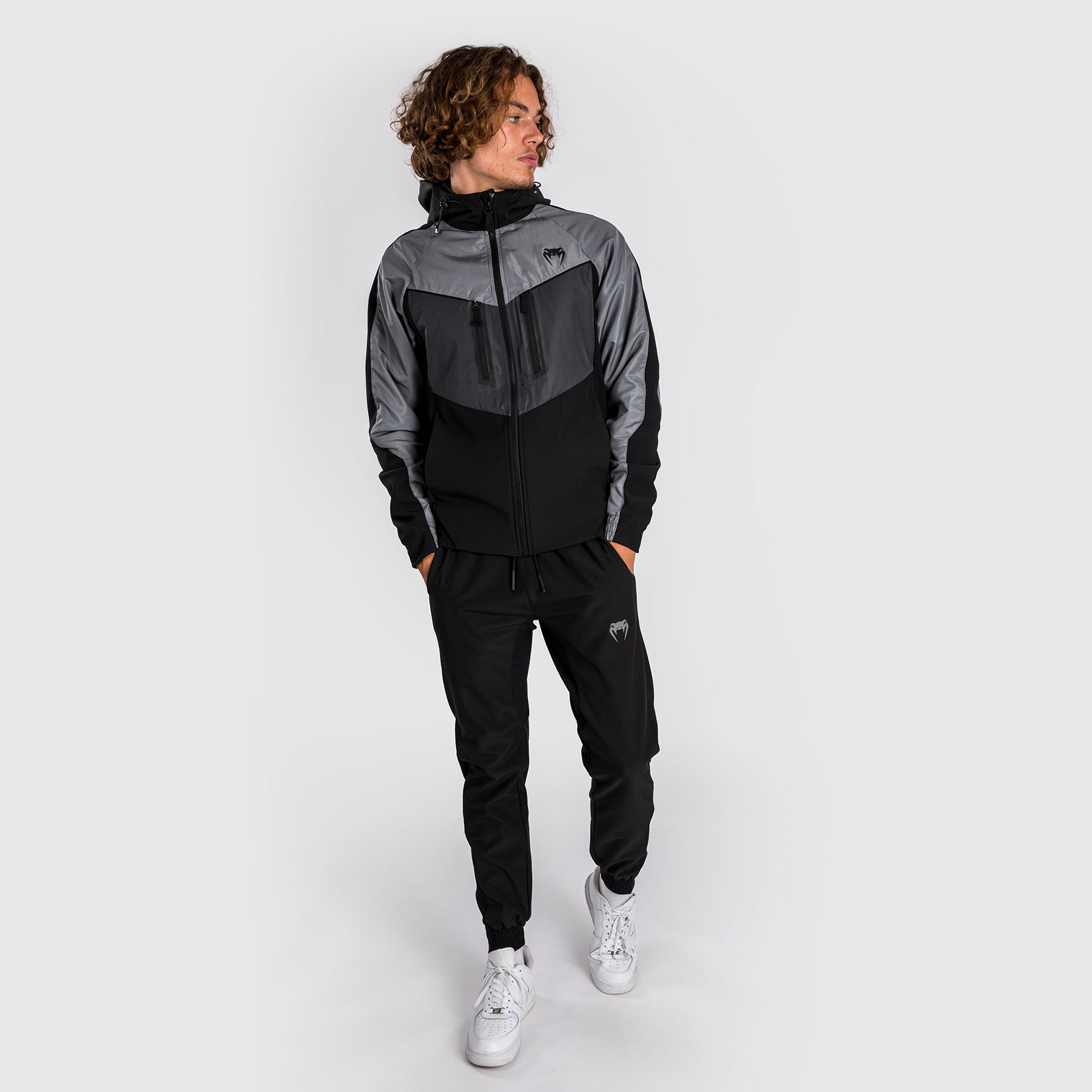 Veste de survêtement Venum Laser 3.0 - Noir/Gris - product-type_Vestes