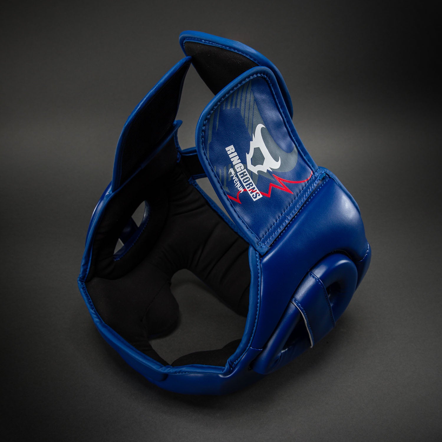 Casque de protection Ringhorns Charger by Venum – Bleu Marine/Rouge - product-type_Casques de boxe
