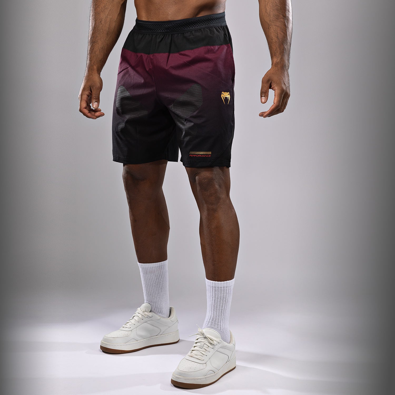 Short d'entraînement Venum Tactical XT- Noir/Bordeaux/Or - product-type_Shorts de training