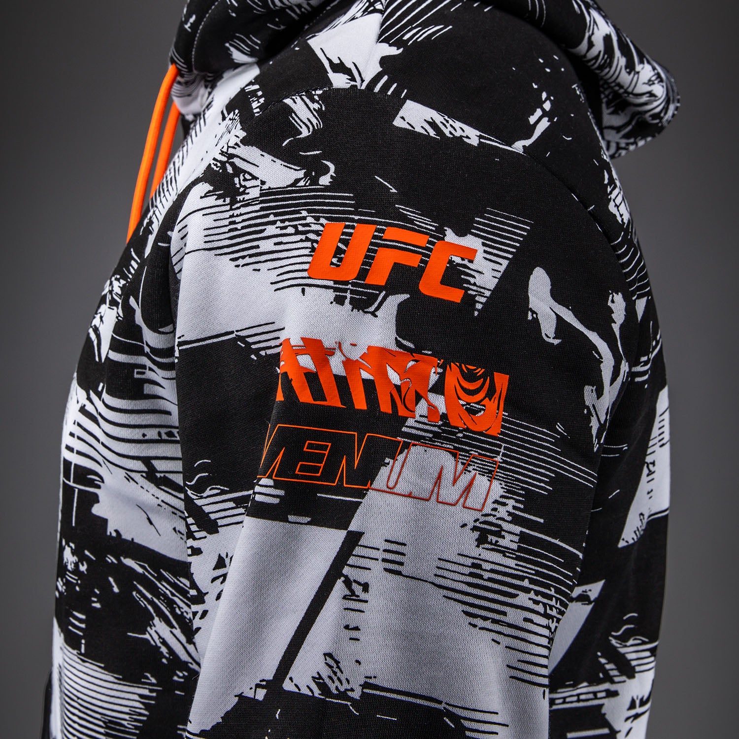 Sweat à capuche Homme UFC Zenith by Venum Authentic Fight Week - Blanc - product-type_Sweatshirts