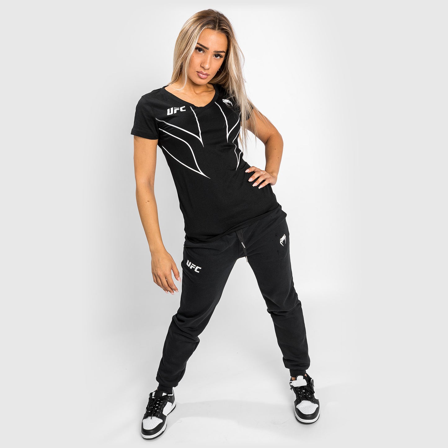 T-shirt Femme UFC Venum Fight Night 2.0 Replica - Noir - product-type_T-Shirts