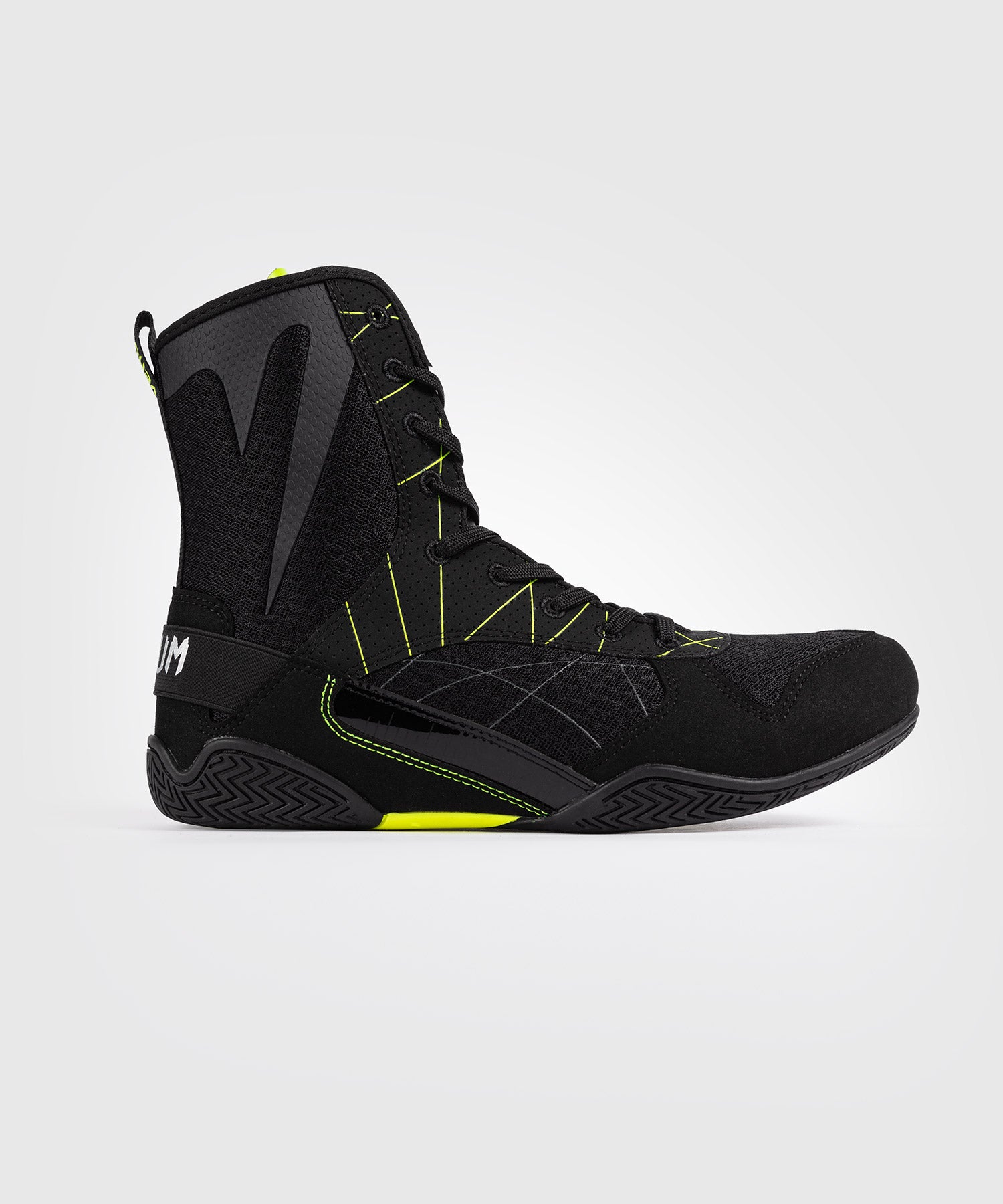Chaussures de boxe Venum Training Camp 4.0 - Noir/Vert fluo - product-type_Chaussures de boxe