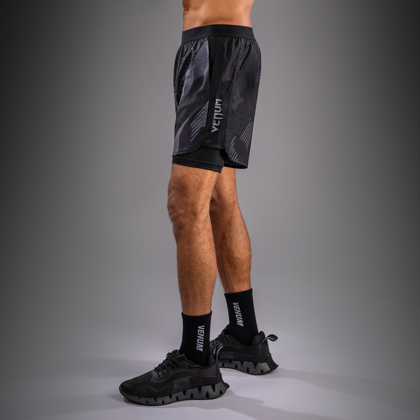 Short d’Entraînement Venum No-Gi 6.0 - Noir/Gris