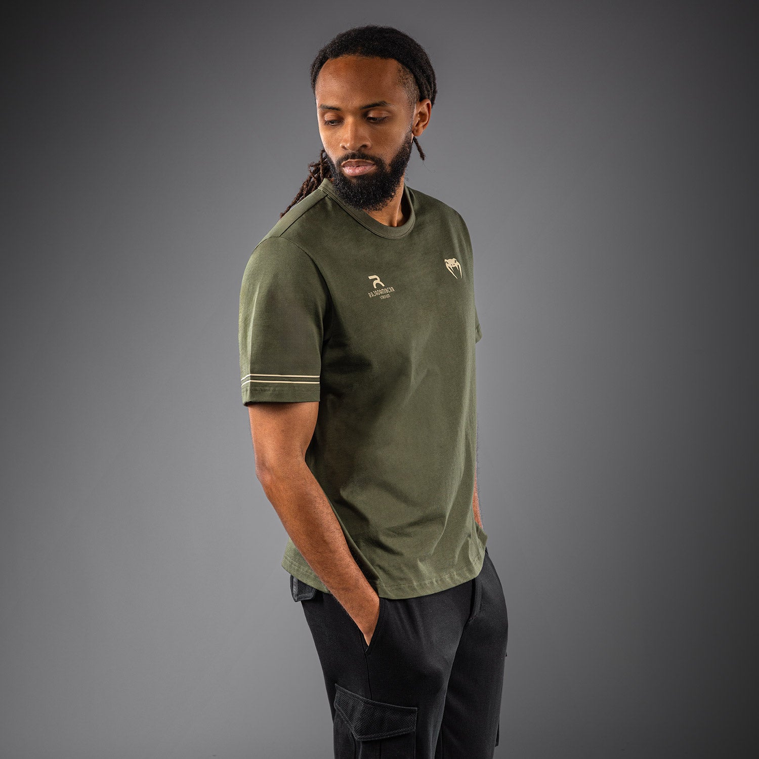 T-Shirt Venum Rajadamnern - Vert Militaire - product-type_T-Shirts