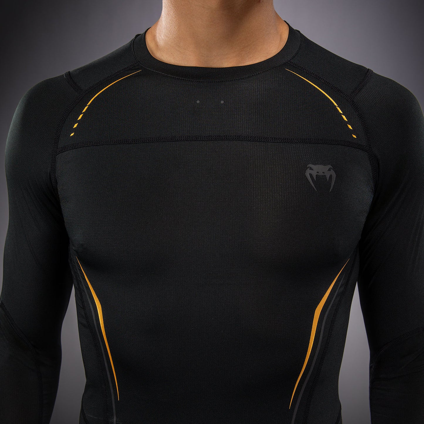 Rashguard à Manches Longues Venum G-Core - Noir/Or