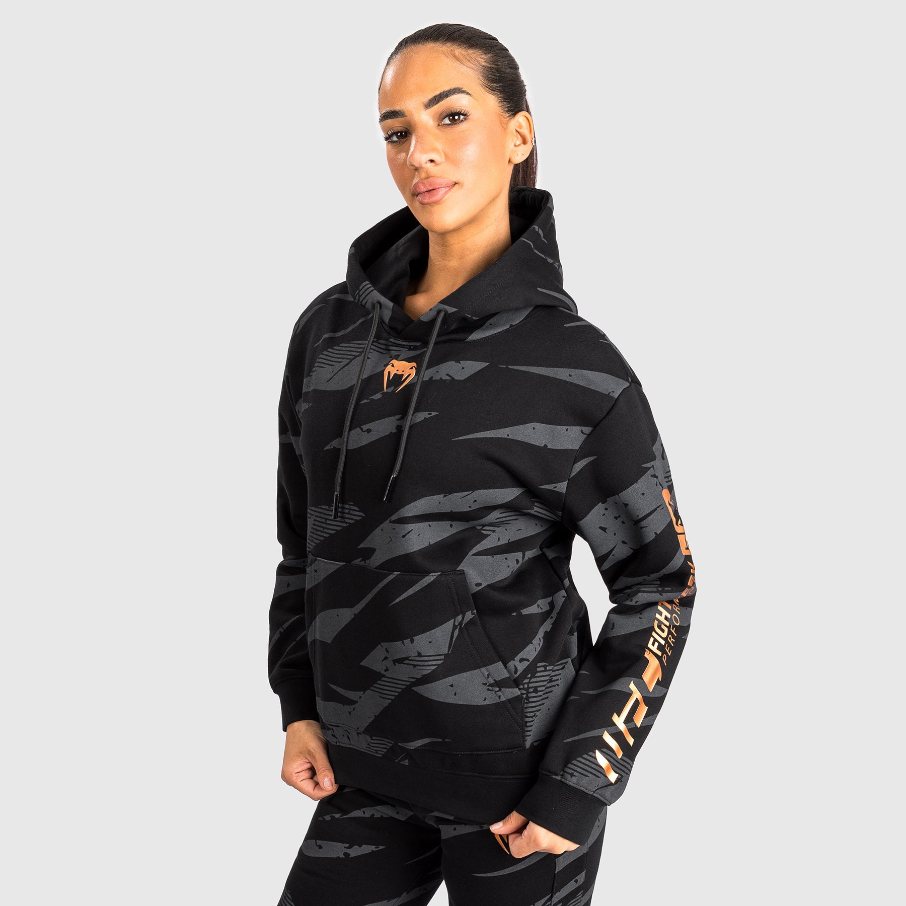 Sweatshirt À Capuche pour Femmes UFC Adrenaline by Venum Fight Week - Urban Camo - product-type_Sweatshirts