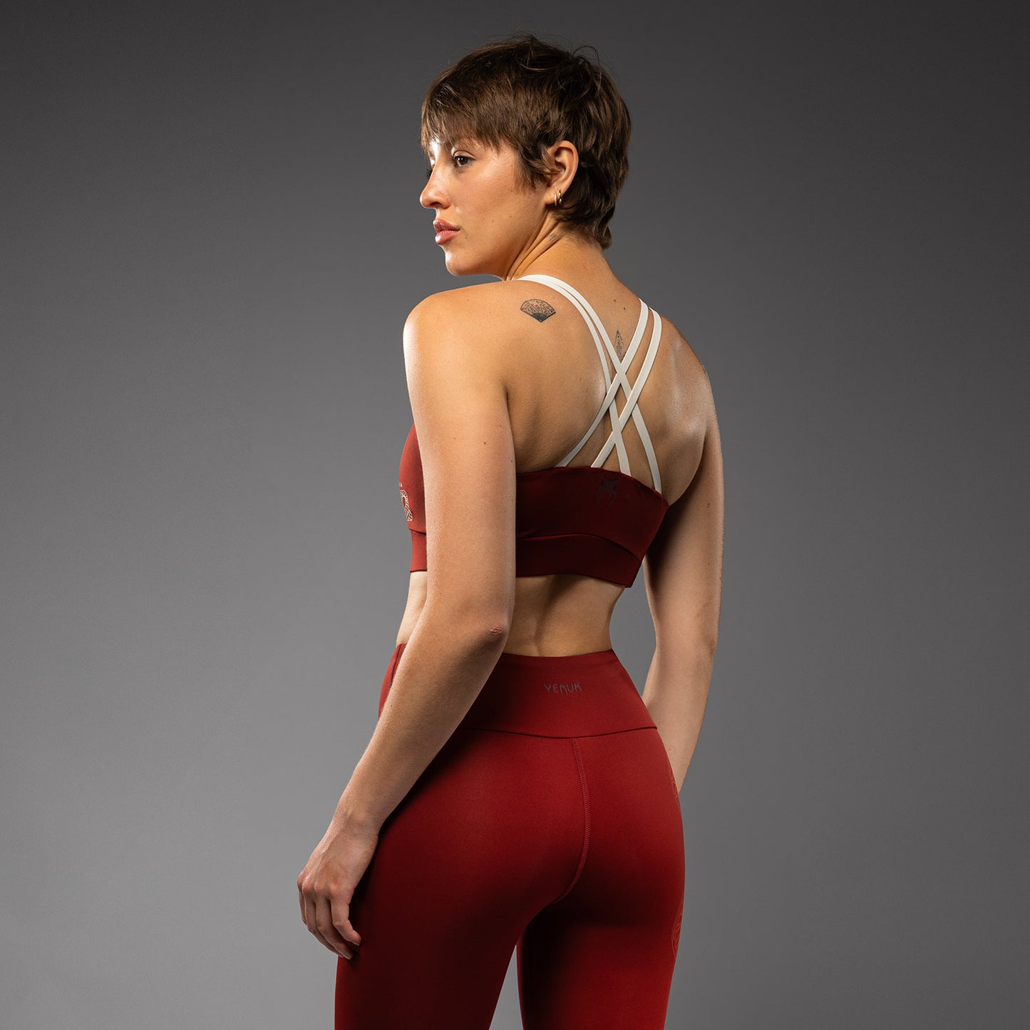 Brassière de Sport Venum Serpenti – Bordeaux/Ivoire - product-type_Brassières de sport