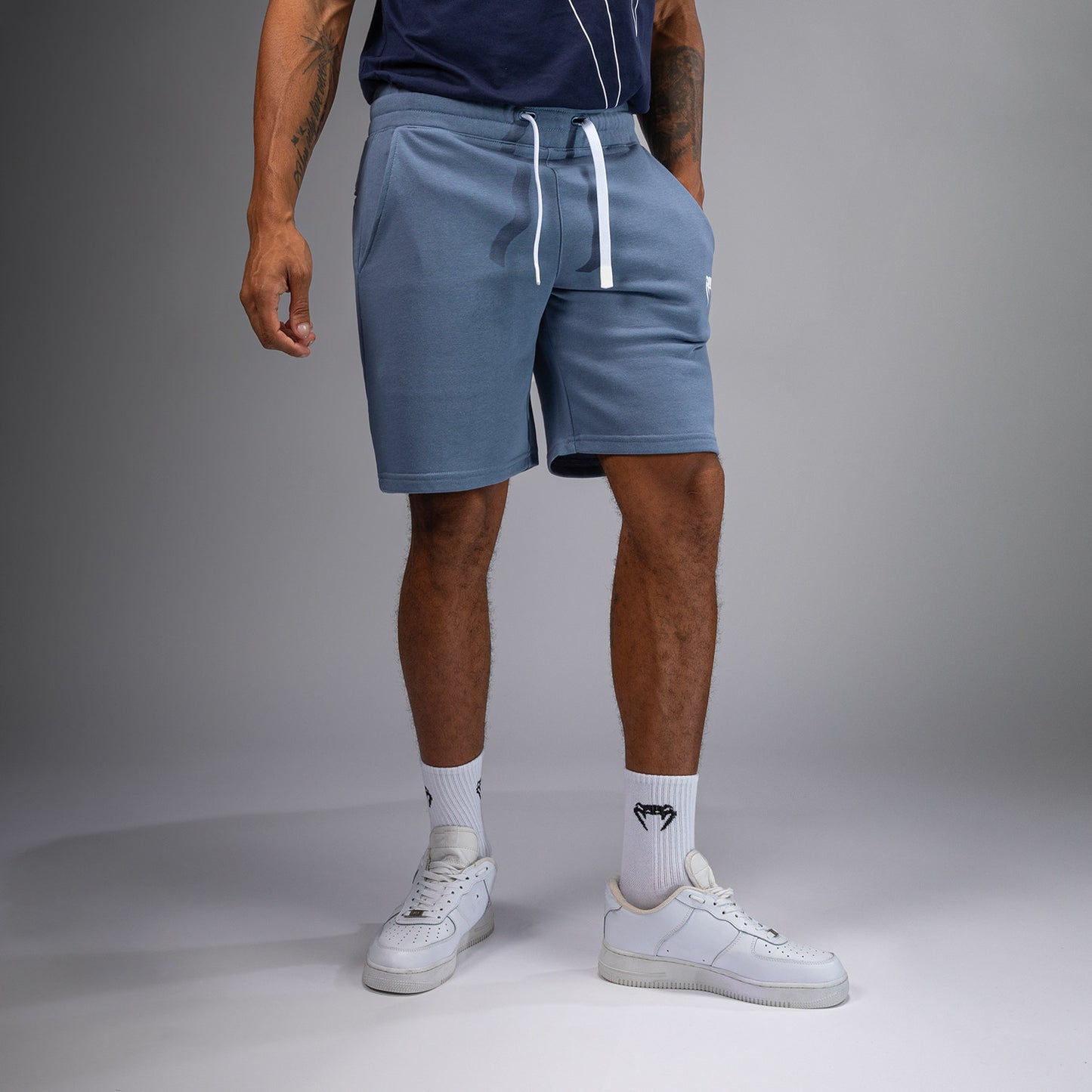 Short Venum Classic pour Hommes - Bleu Océan - product-type_Shorts en Coton