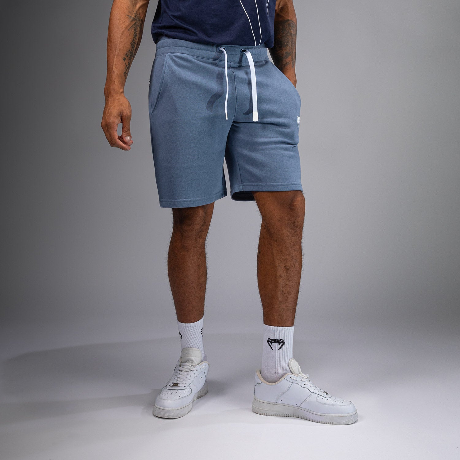 Short Venum Classic pour Hommes - Bleu Océan - product-type_Shorts en Coton