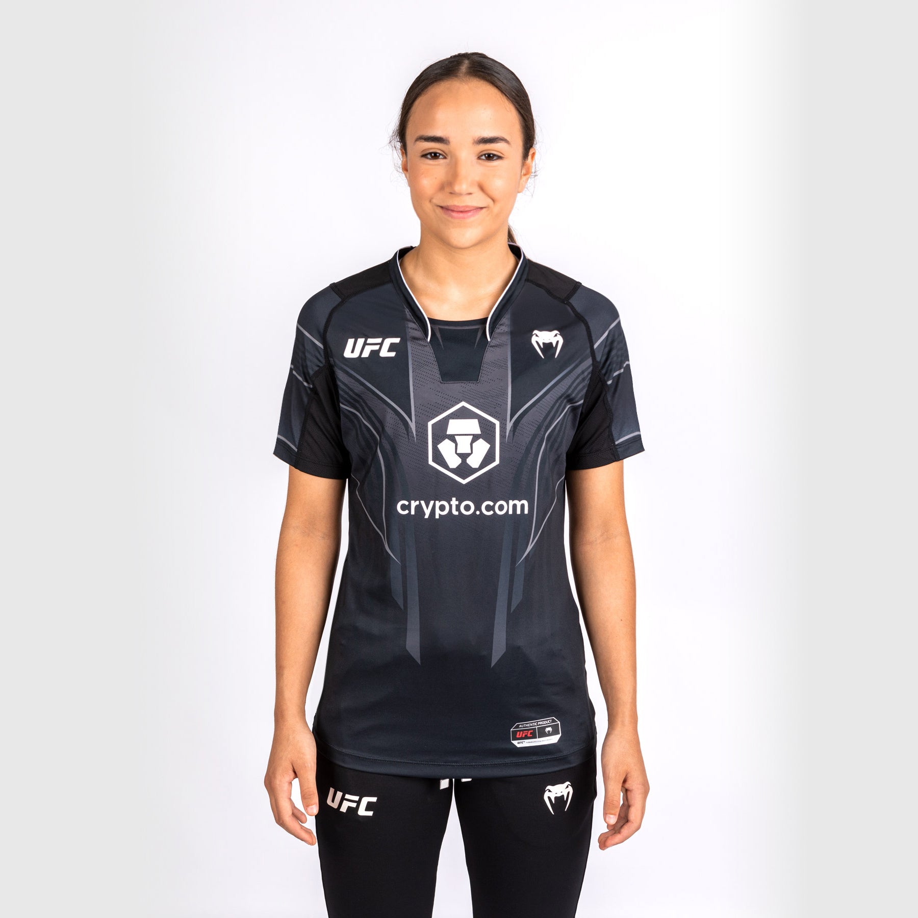 T-shirt Technique Femme Personnalisé UFC Venum Authentic Fight Night 2.0 - Noir - product-type_T-Shirts Dry Tech