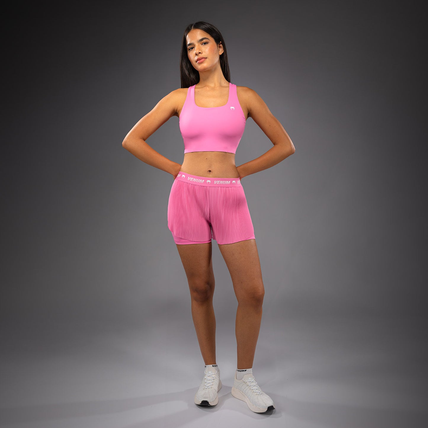 Short de Training pour Femmes Venum Flowfit - Rose Bonbon - product-type_Shorts de training