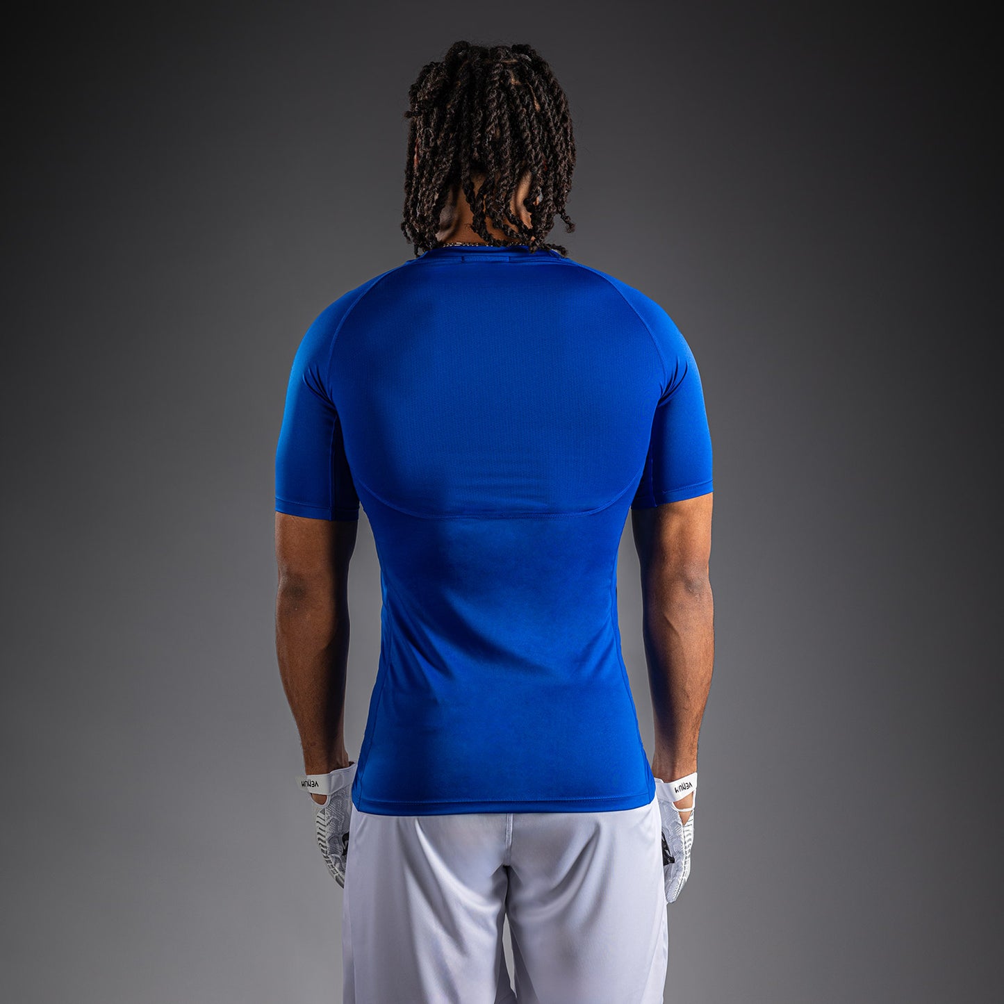 T-shirt de Compression Venum Lineup - Bleu/Blanc - product-type_T-Shirts de Compression