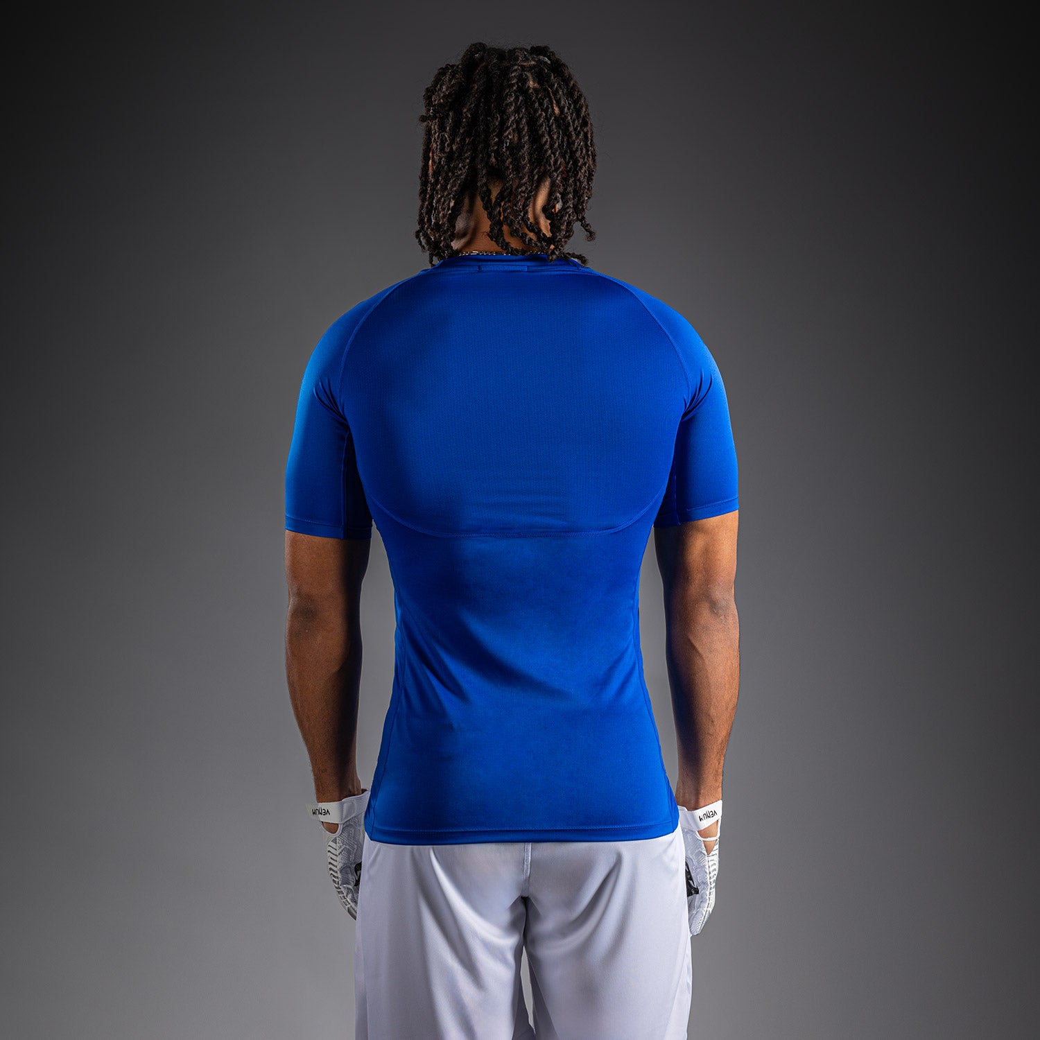 T-shirt de Compression Venum Lineup - Bleu/Blanc - product-type_T-Shirts de Compression