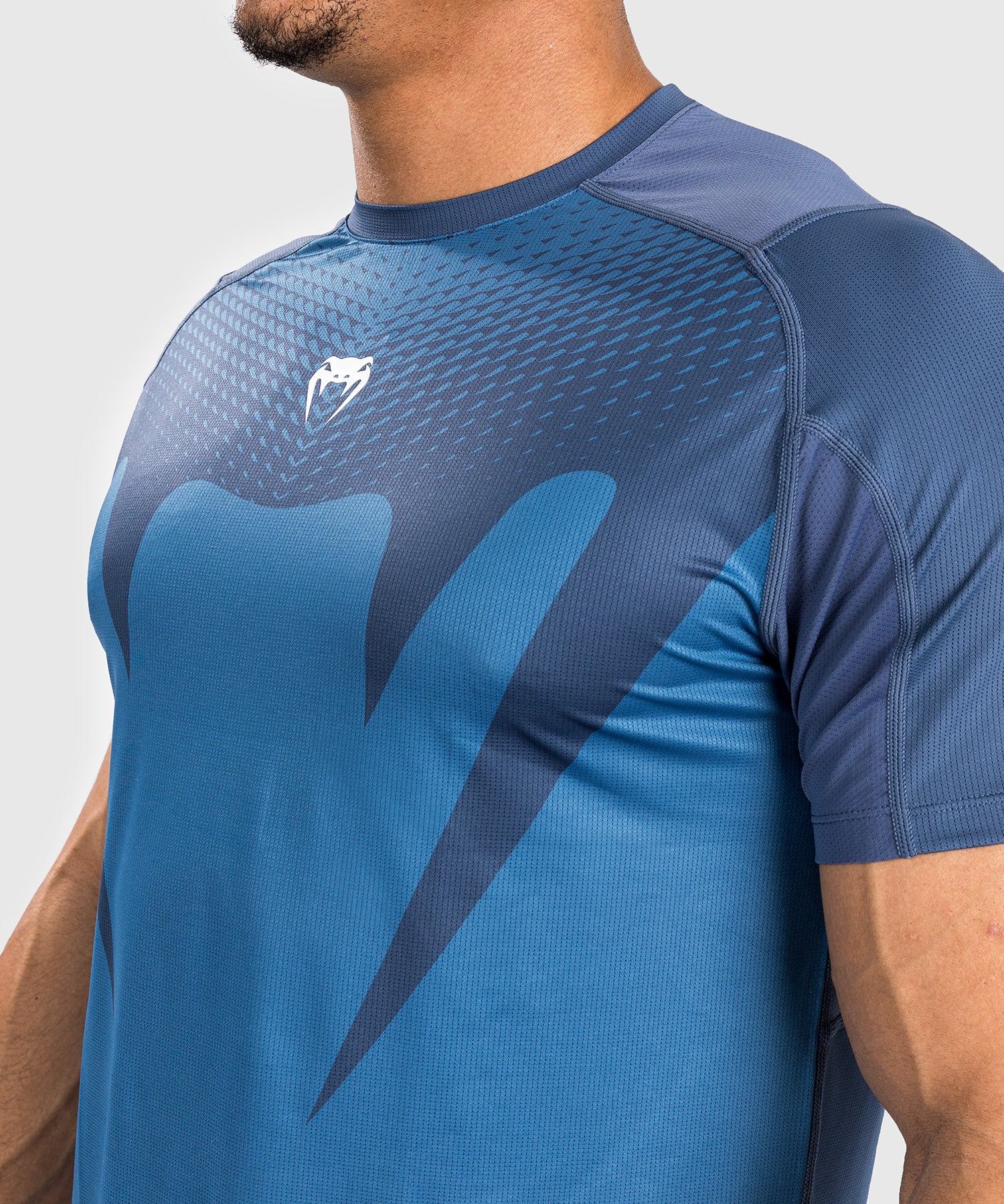 T-Shirt Dry-Tech Pour Hommes Venum Attack - Bleu Marine - product-type_T-Shirts Dry Tech
