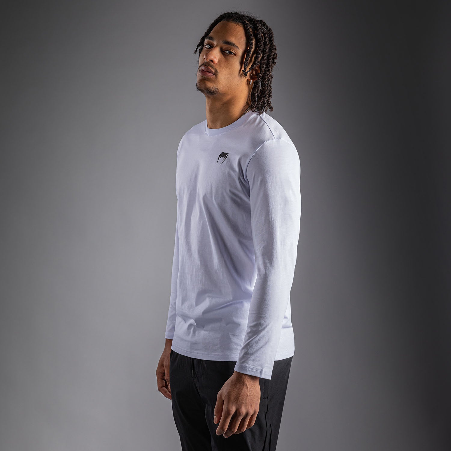 T-shirt à manches Longues Venum Lineup - Blanc/Noir - product-type_T-Shirts