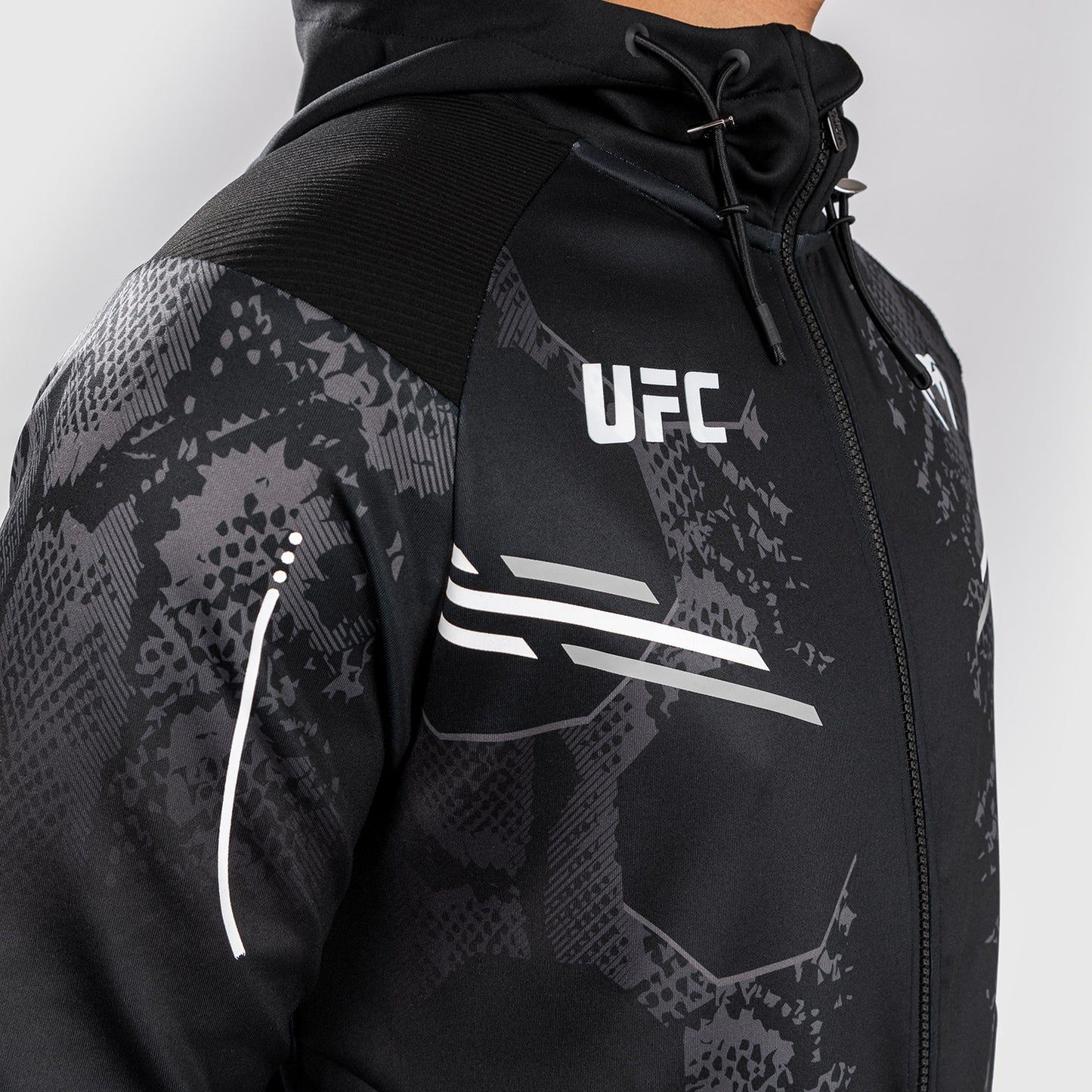 Veste à capuche pour Hommes UFC Adrenaline by Venum Authentic Fight Night - Noir - product-type_Vestes