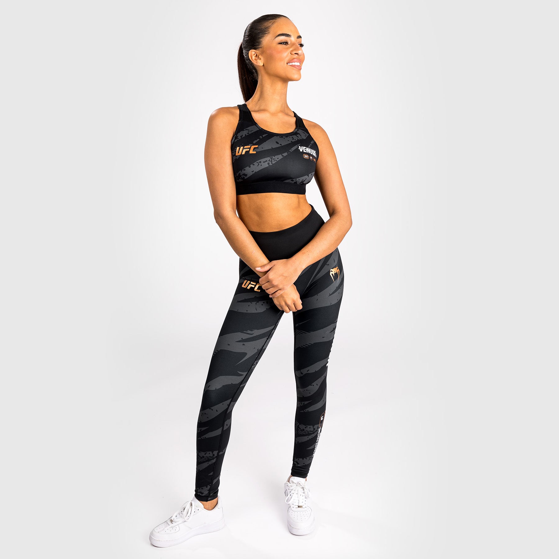 Brassière de Sport pour Femmes UFC Adrenaline by Venum Fight Week - Urban Camo - product-type_Brassières de sport